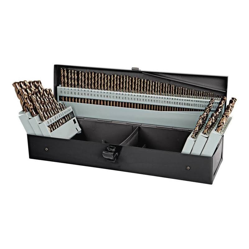 Warrior 61886 115 PC Cobalt Drill Bit Set