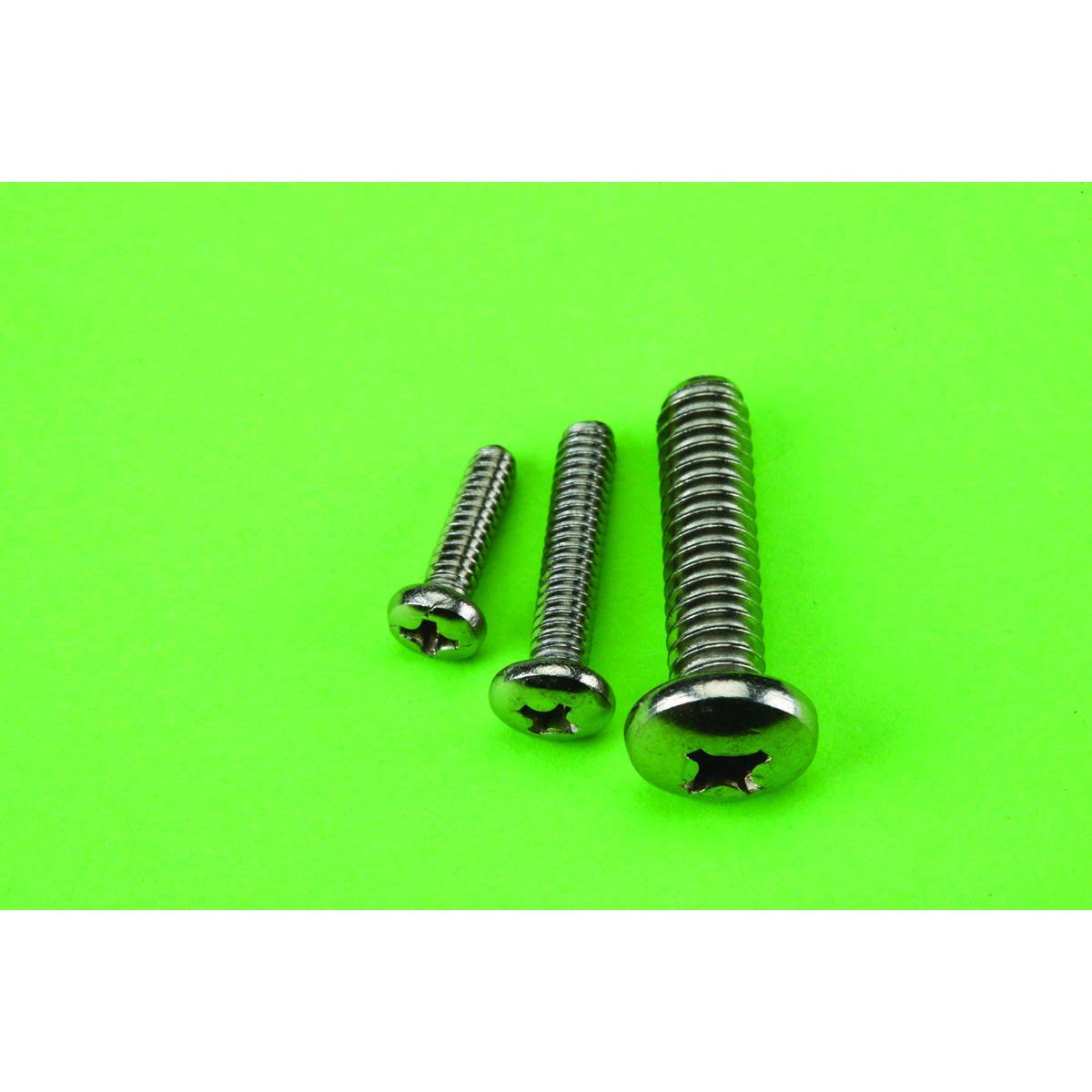 Storehouse Stainless Steel Machine Screw Kit, 57 Piece 67675