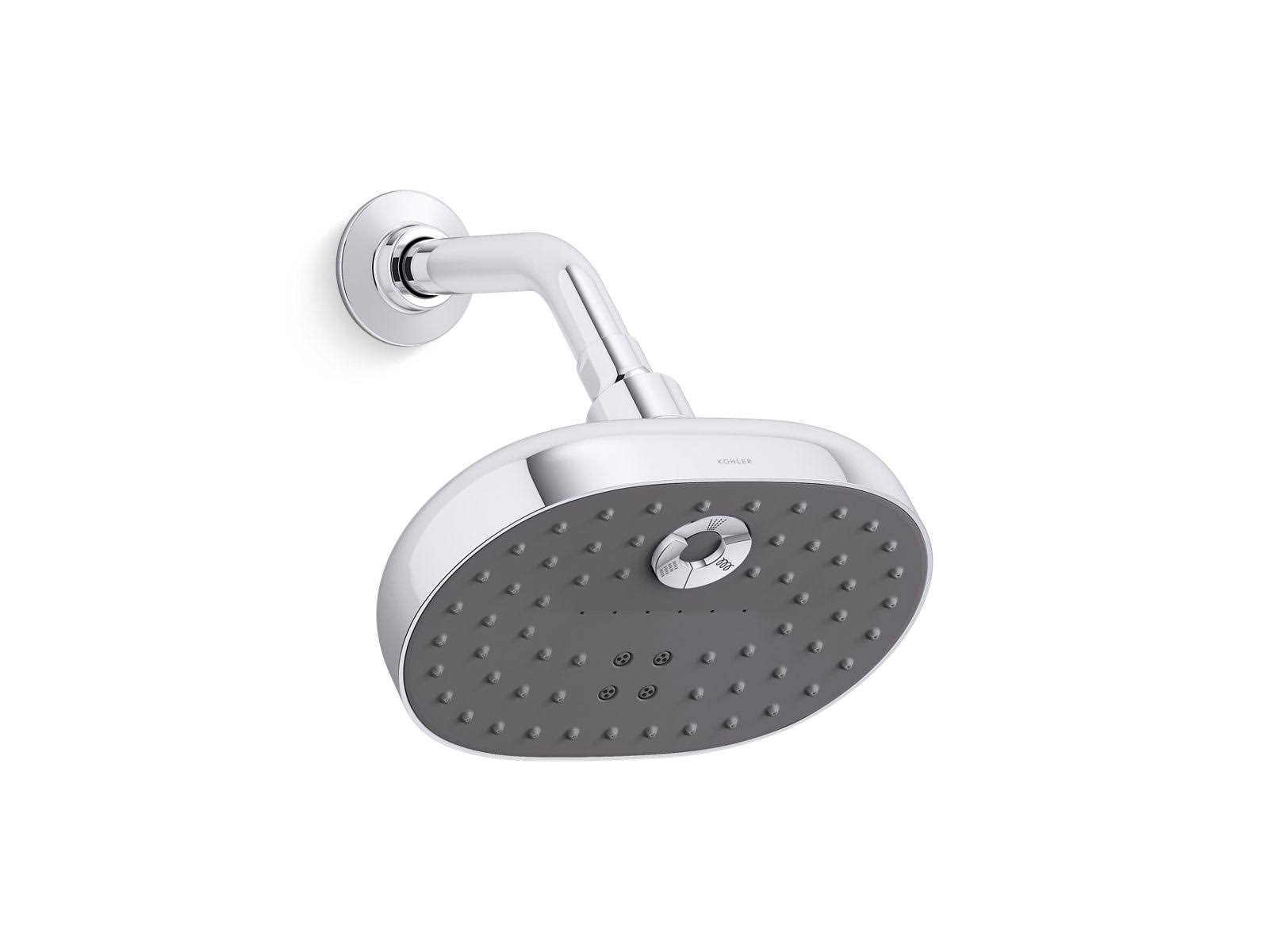 Kohler K-26290 Statement three-function Showerhead, 2.5 GPM- Polished Chrome