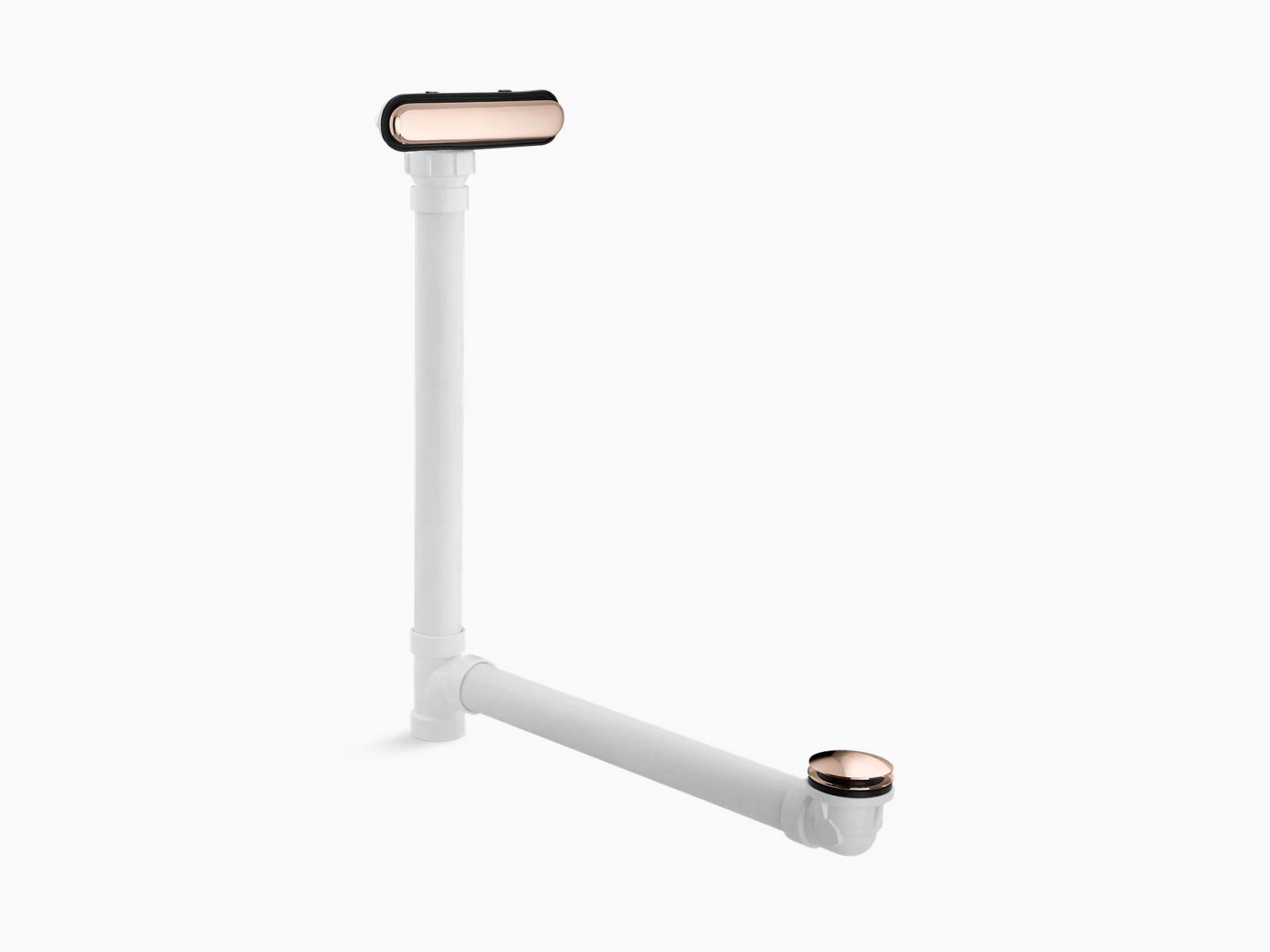 Kohler K-7272 Clearflo Slotted Overflow Bath Drain- Vibrant Rose Gold