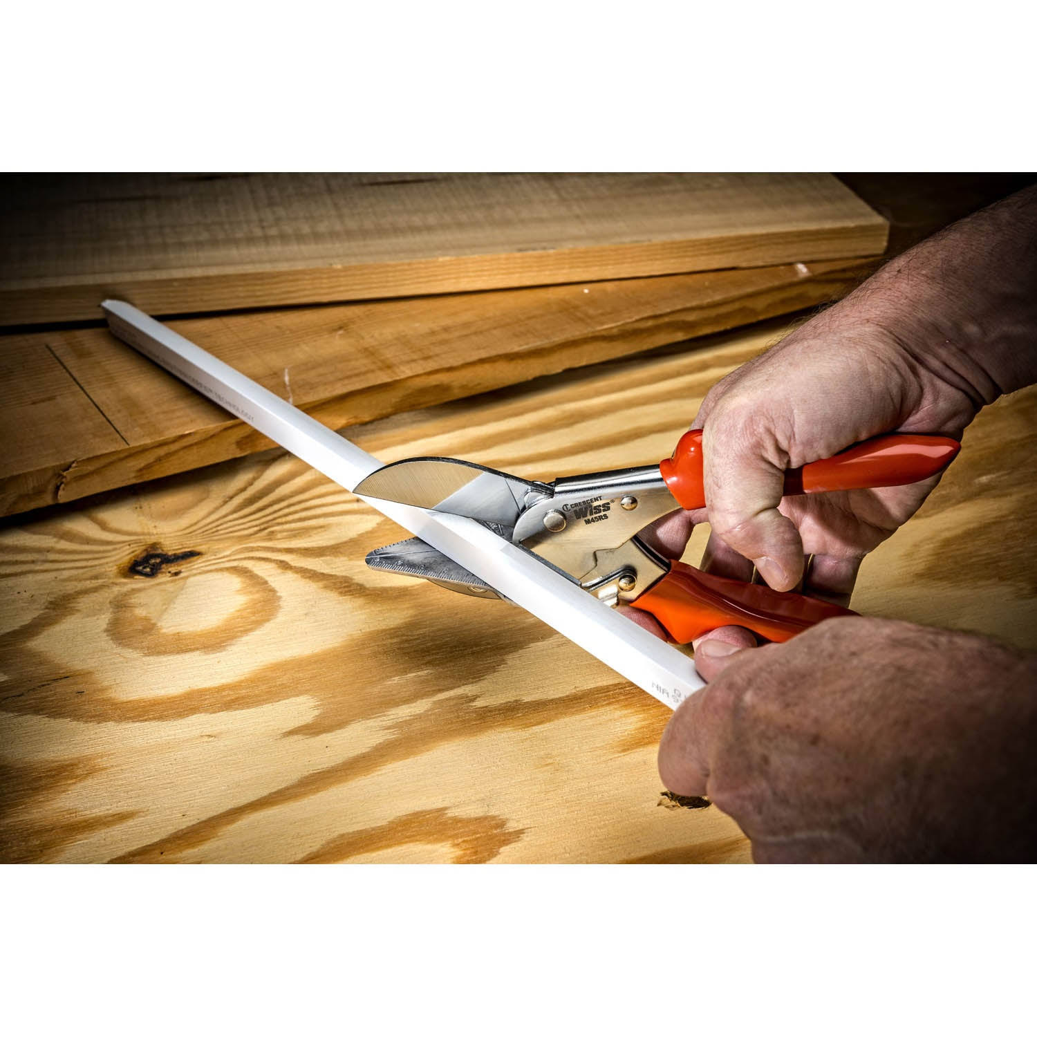 Wiss M45RS Molding Miter Snips, 8-1/2