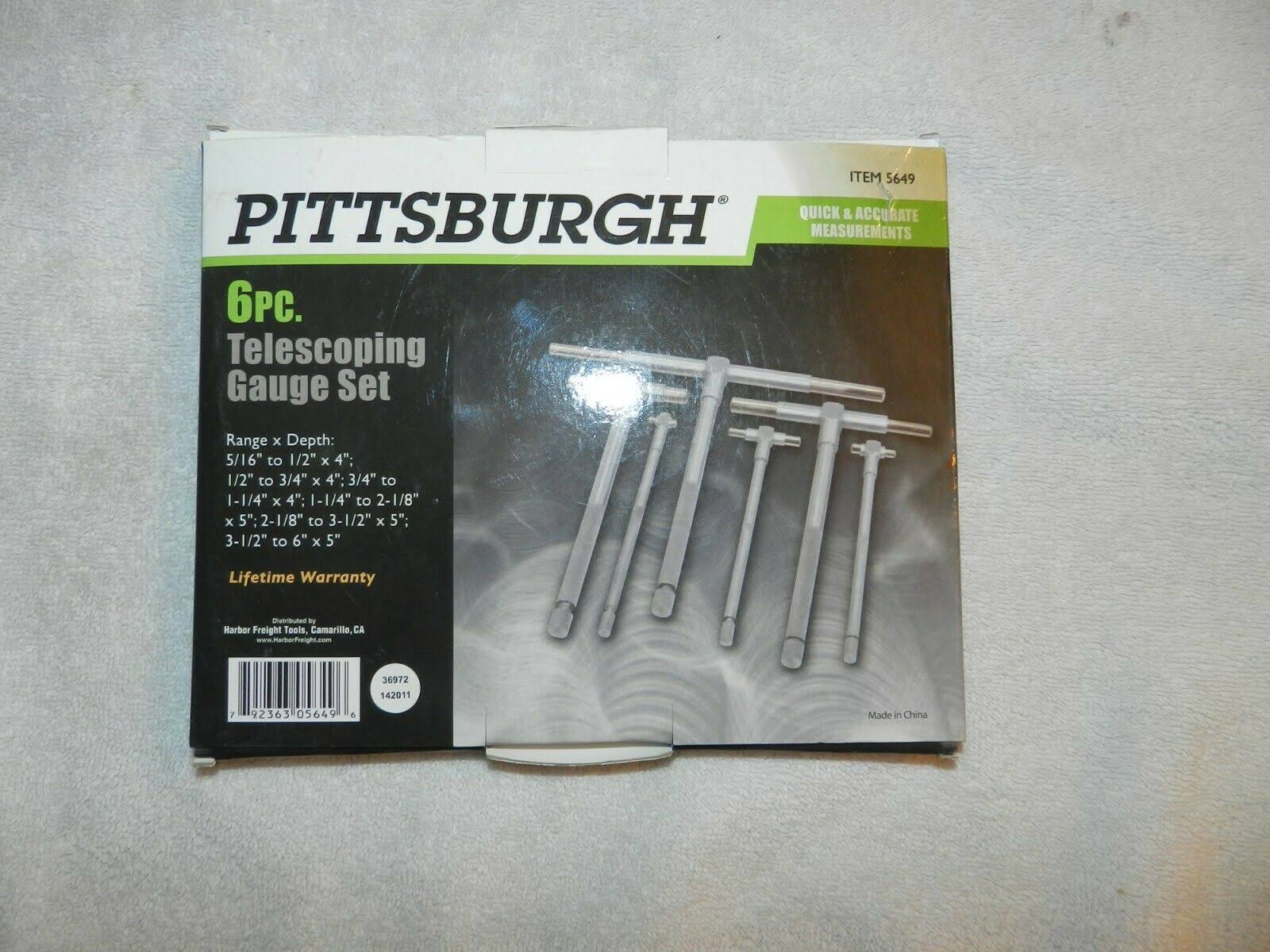 Telescoping Gauge Set 6 PC