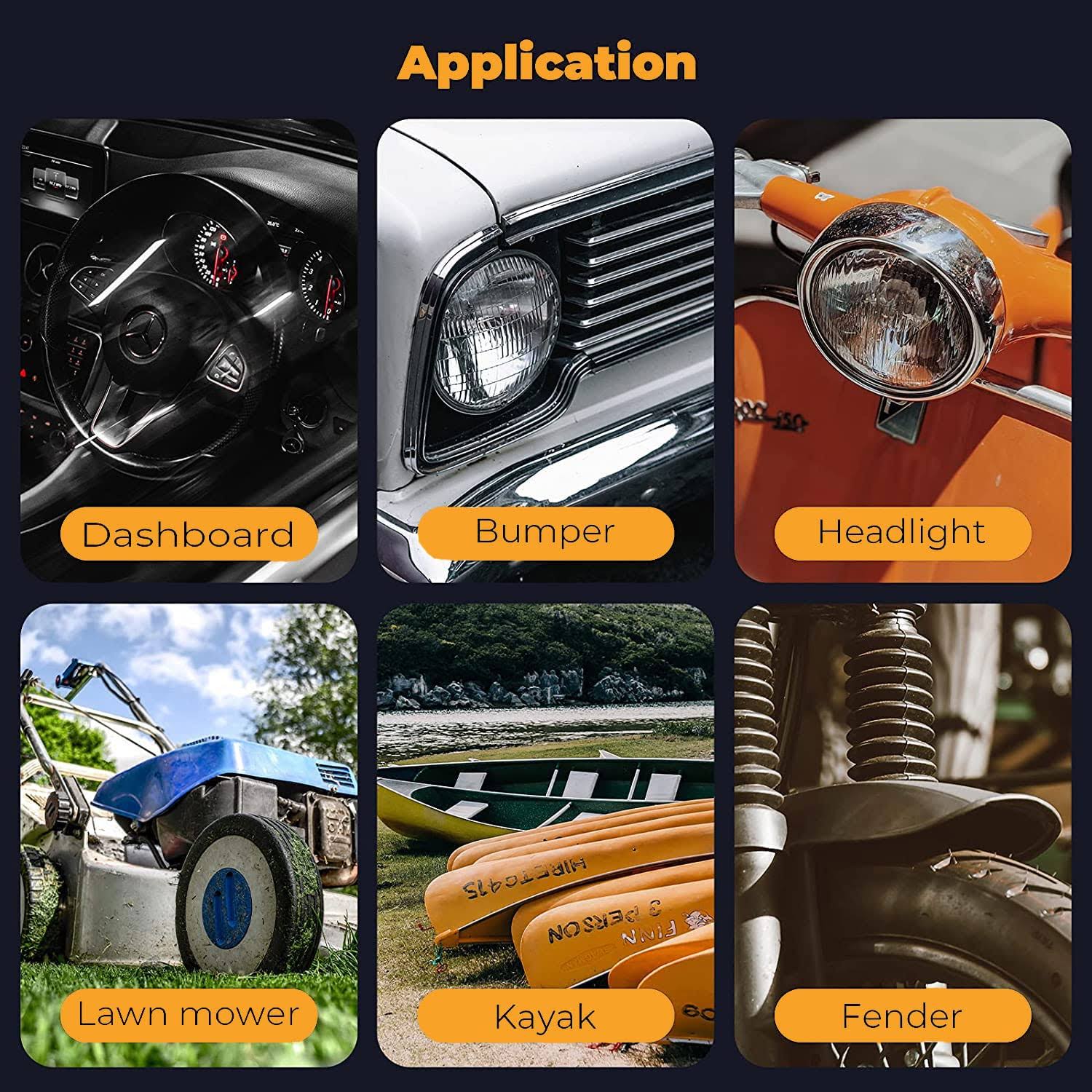 50W Plastic Welding Machine Car Bumper Repair Kit,Hot Stapler Plastic Repair Welder Soldering Kit,6Types 800 Staples, Gun Welder&Flat/Outside &