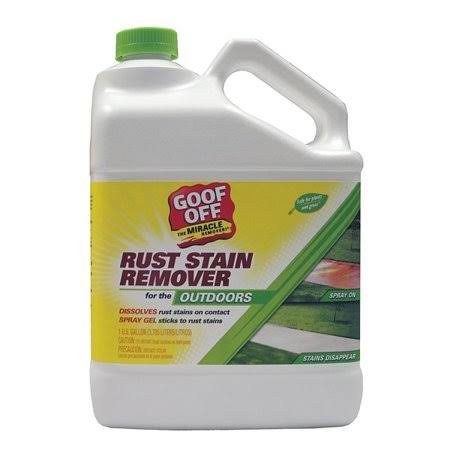 RustAid GSX00101 Goof, 1 Gallon Gal Rust Stain Remover
