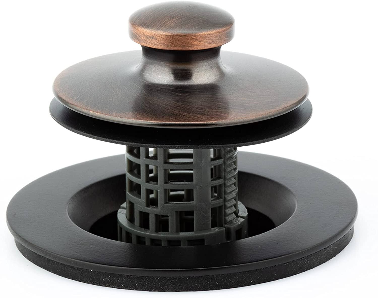 Drain Buddy Ultra Flo Tub Chrome Metal Cap