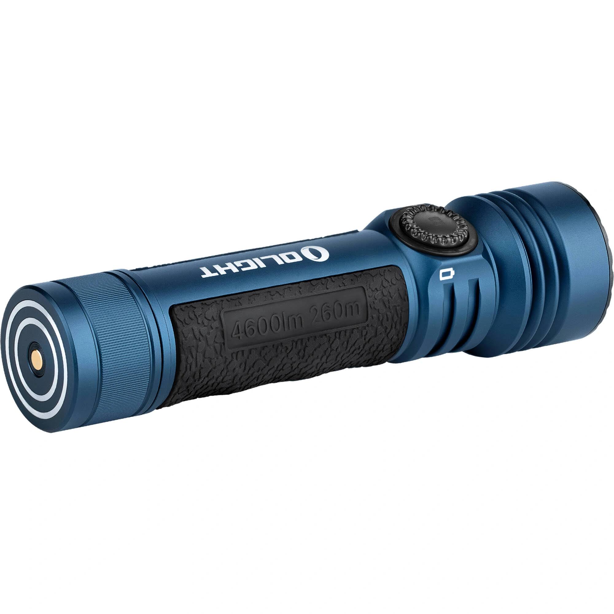 Olight Seeker 4 Pro LED Flashlight Blue 46000 Lumens