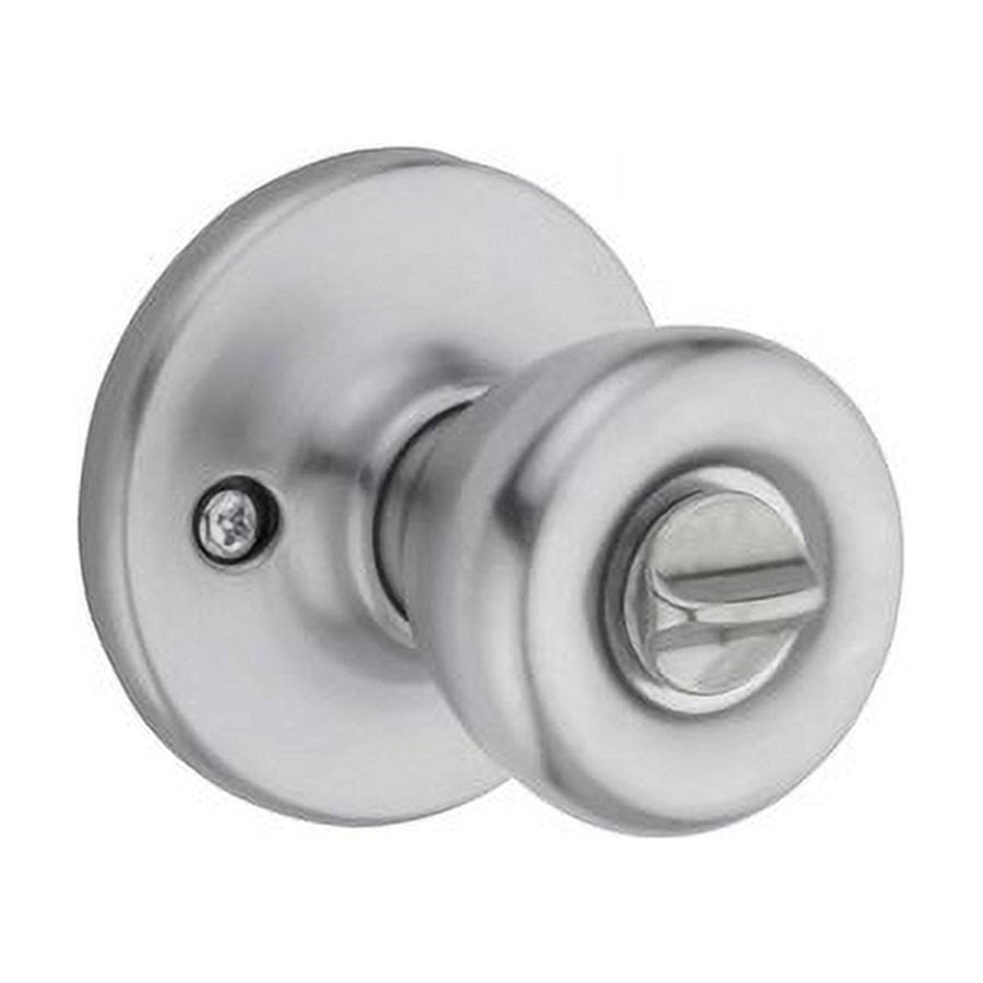 Kwikset 94002-829 Tylo Entry Knob, Satin Chrome