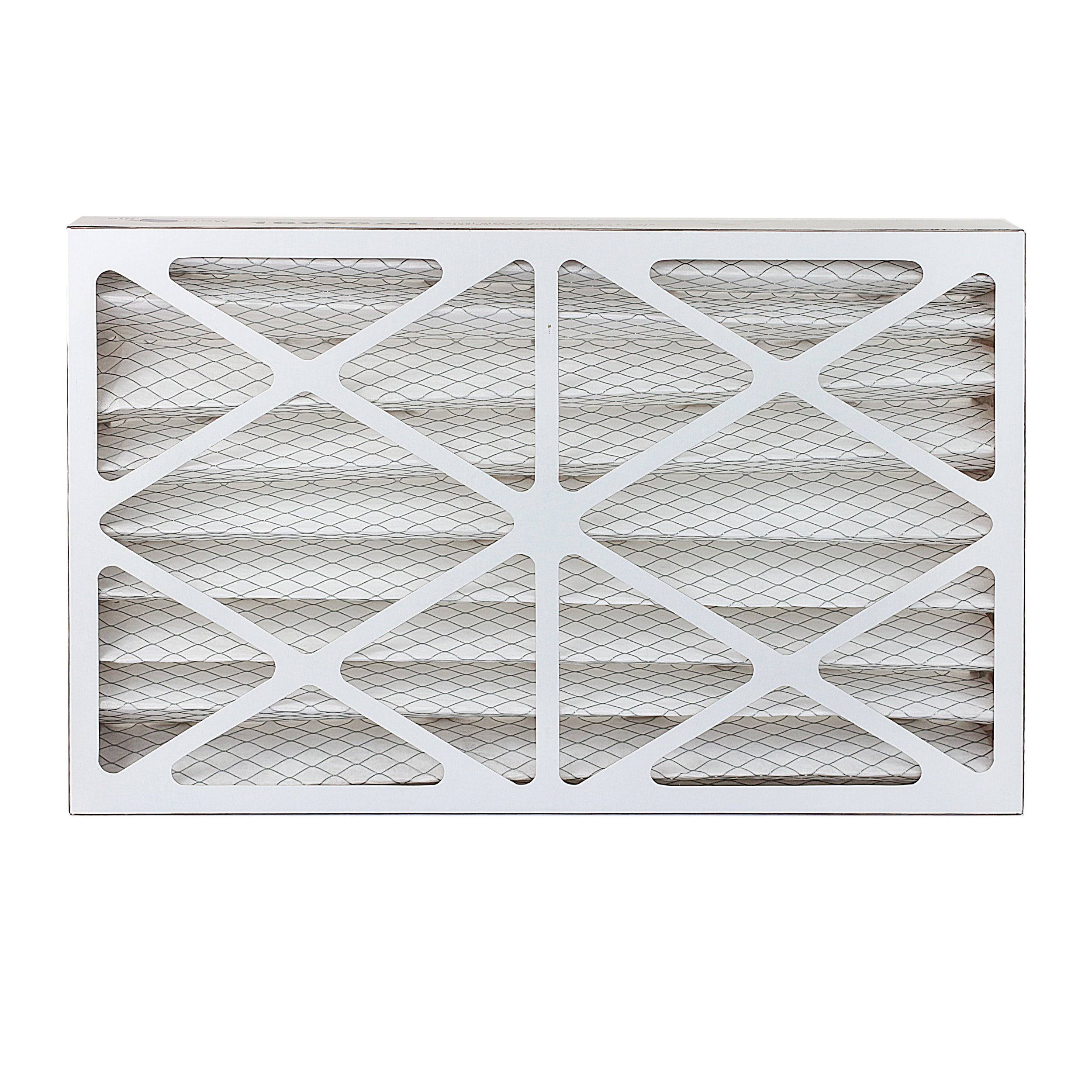AFB Platinum MERV 13 16x25x4 Pleated AC Furnace Air Filter, Pack of 4