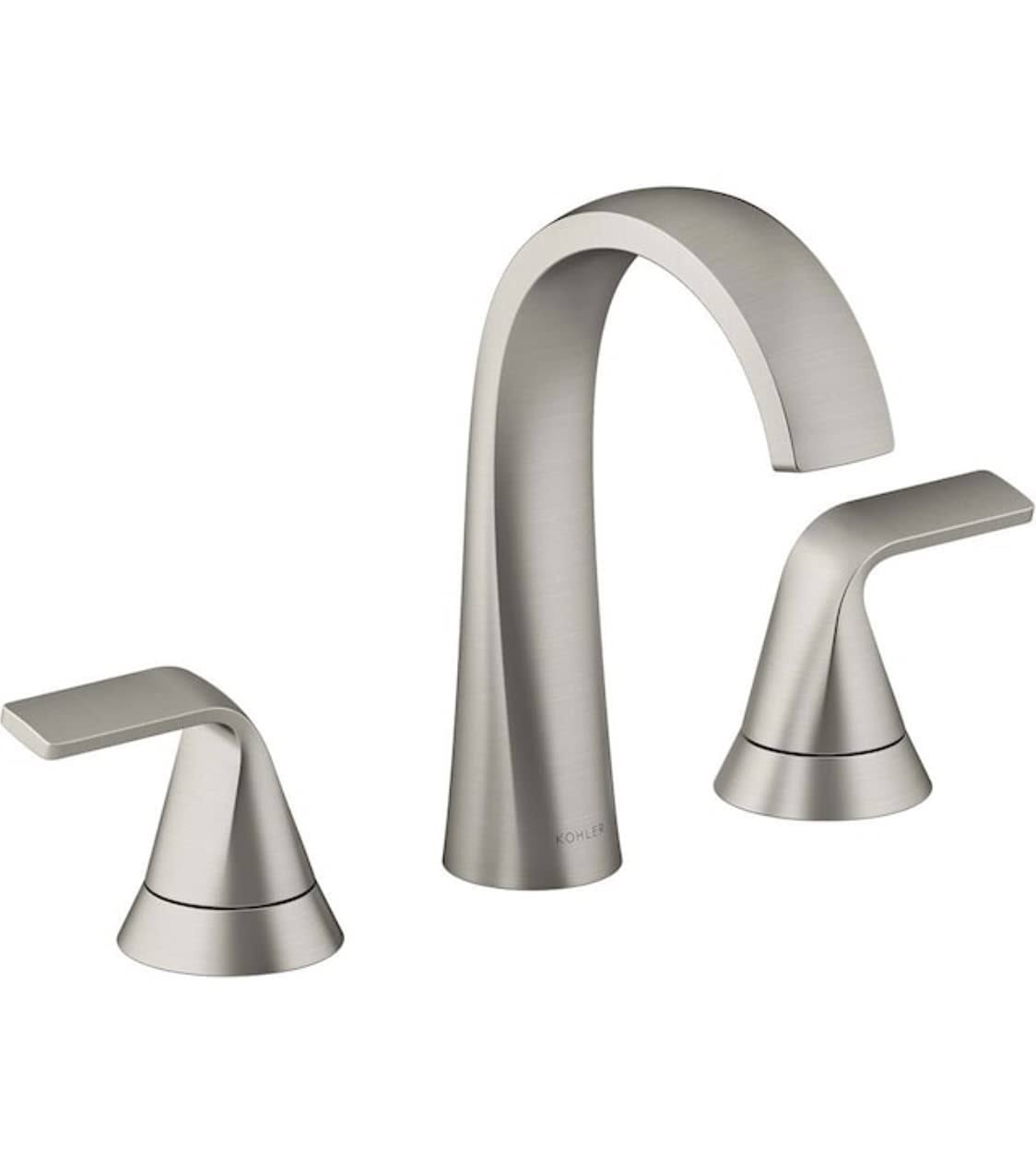 Kohler Cursiva Widespread Bathroom Sink Faucet