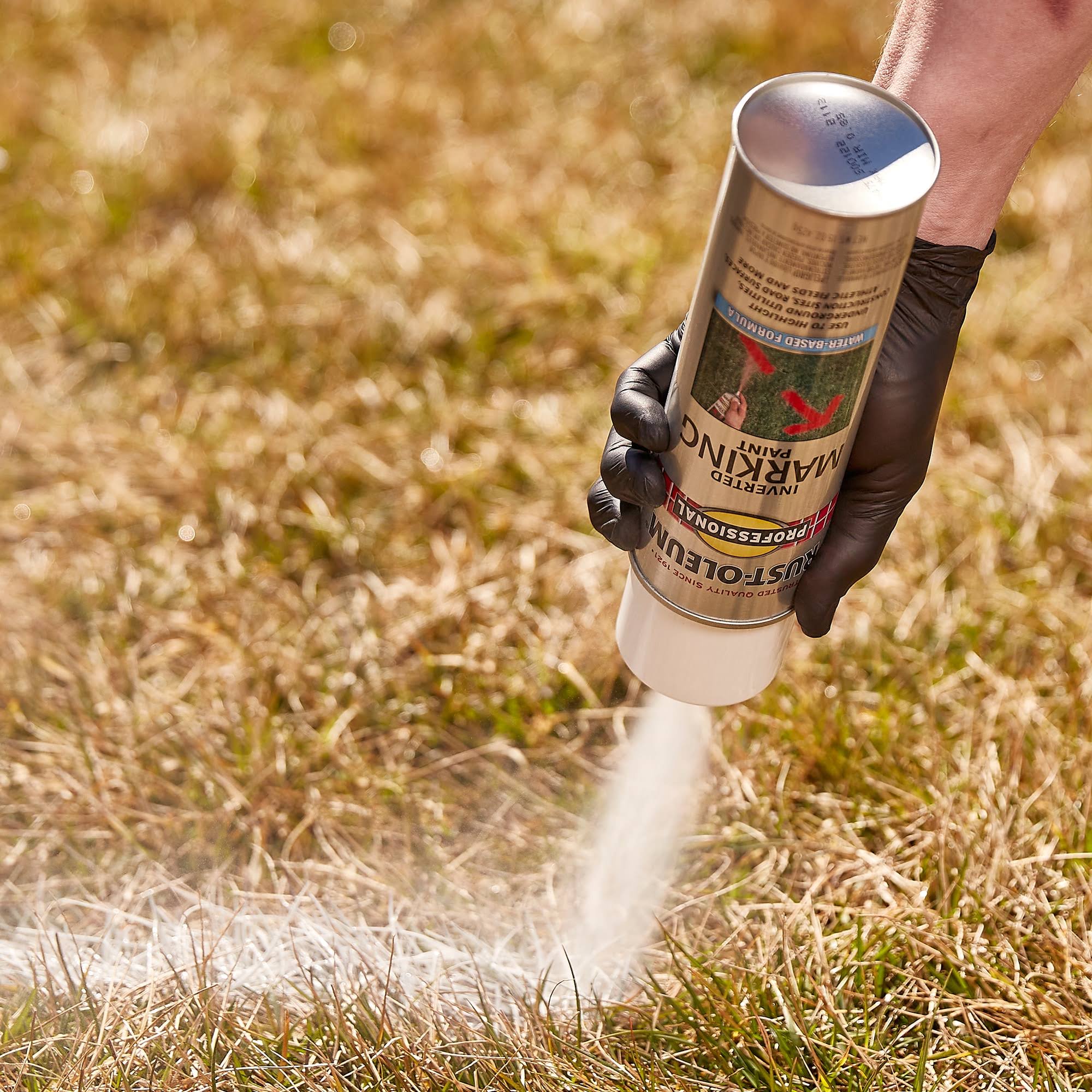 Rust-Oleum Professional White Water-Based Marking Paint (Spray can) | 270475