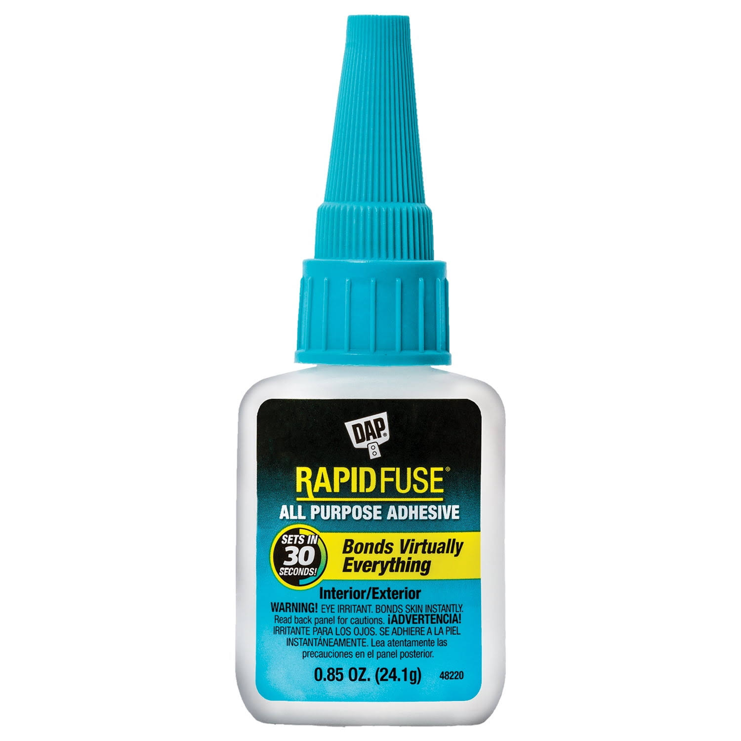 Dap RapidFuse All Purpose Clear Adhesive- 0.85 oz