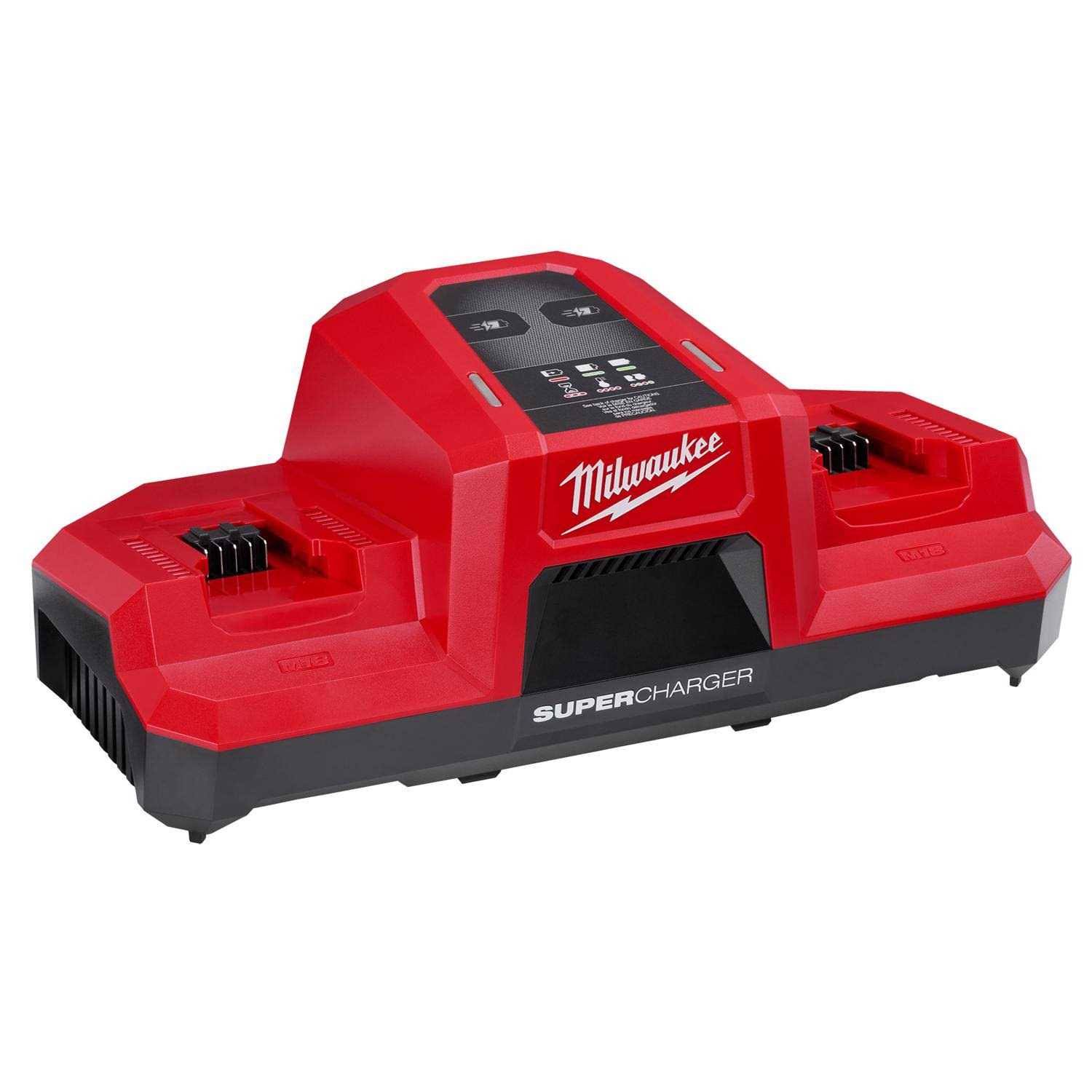 Milwaukee 48-59-1815 M18 Dual Bay Simultaneous Super CHARGER.