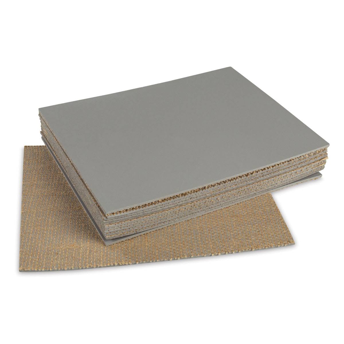 Blick Battleship Gray Linoleum- Pkg of 12, 8