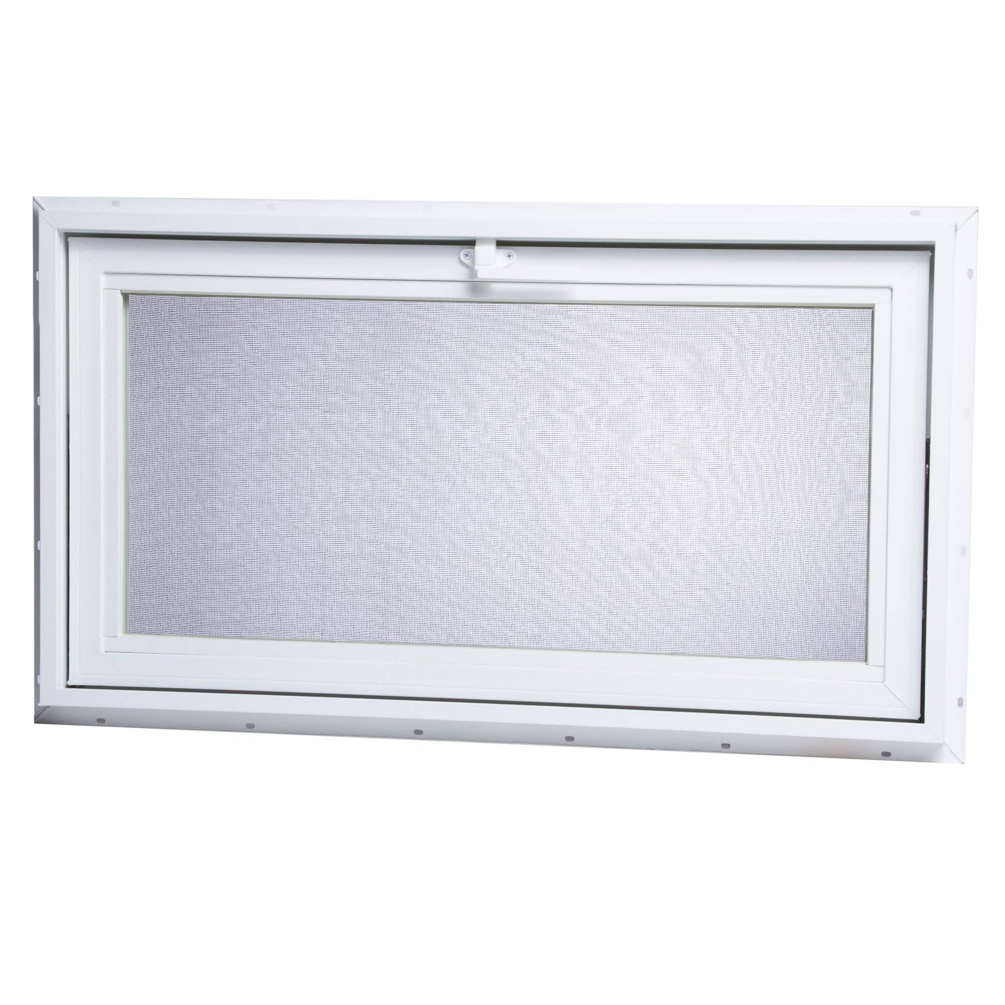 31.75 in. x 17.75 in. Hopper Vinyl Window
