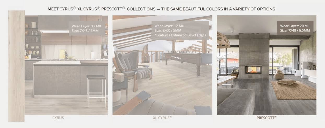 A&A Surfaces HD-LVR5012-0023 Heritage Driftwood 7 in. W x 48 in. L Rigid Core Luxury Vinyl Plank Flooring (19.02 Sq. ft./Case)