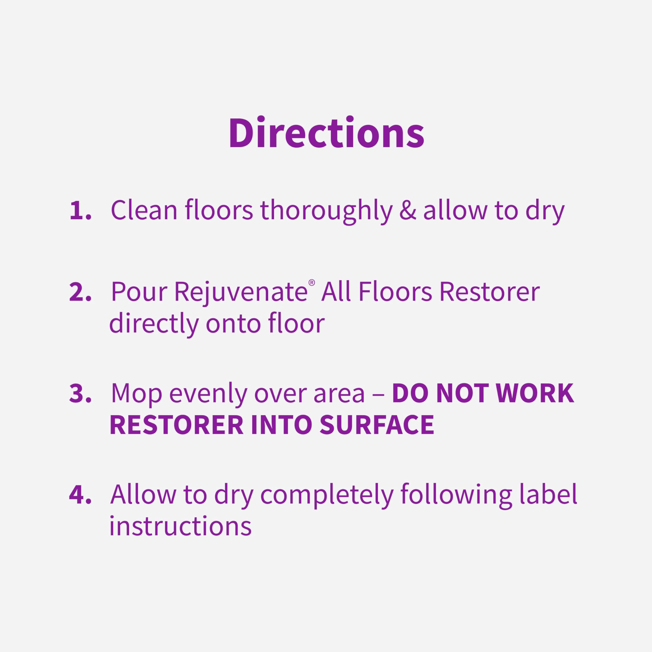 Rejuvenate 1 gal. All Floors Restorer