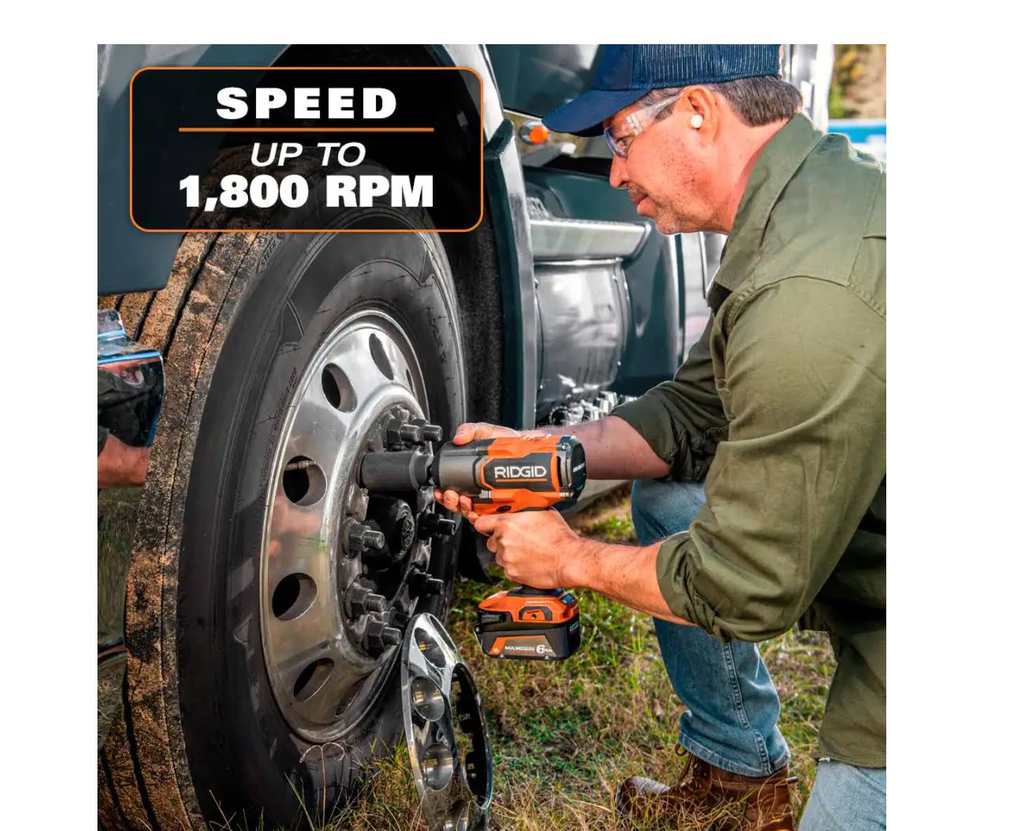 Ridgid R86212B 18V Brushless Cordless 4-Mode 1/2 in. High-Torque Impact Wrench (Tool Only)