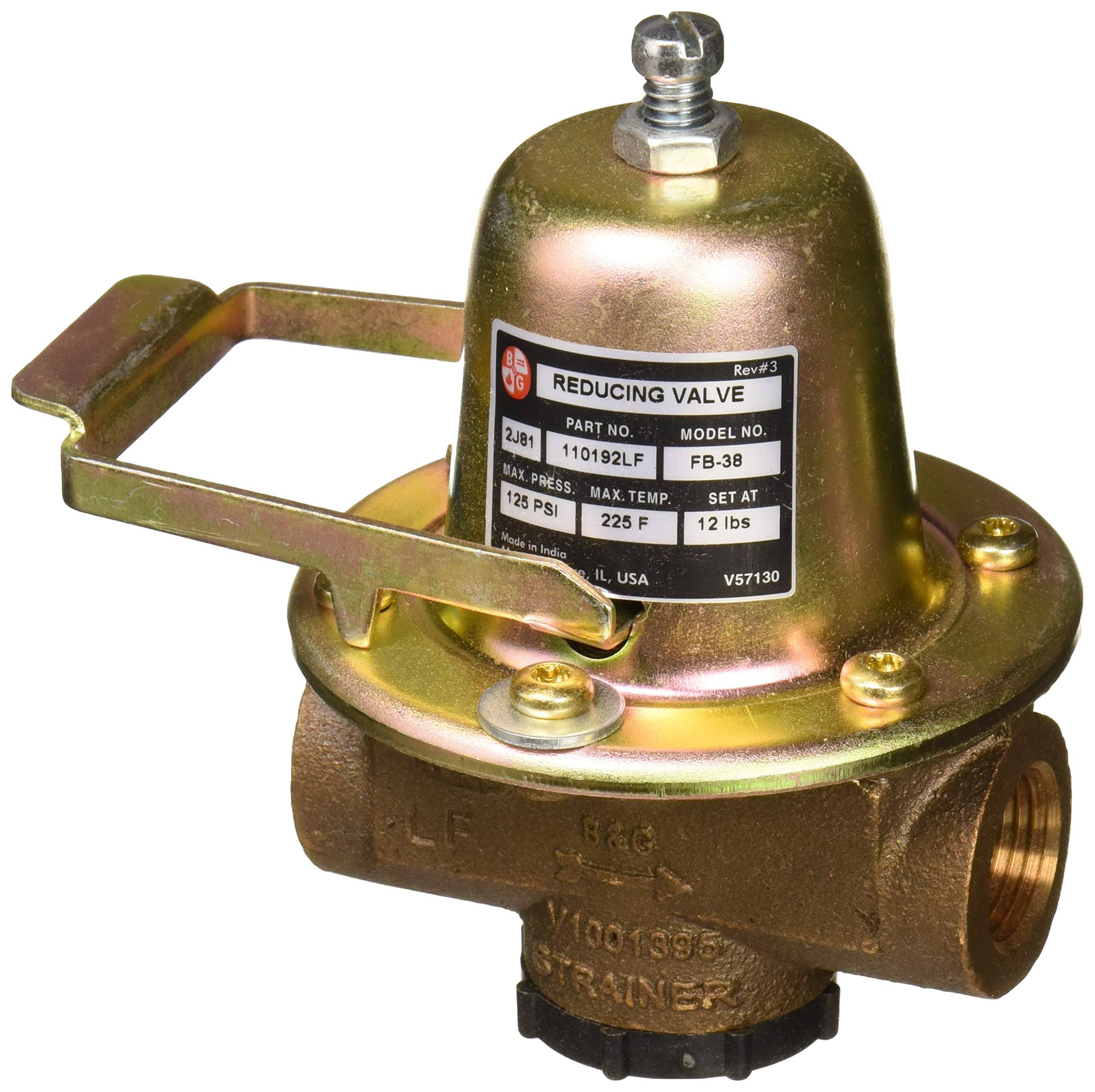 Bell & Gossett 110192LF Fb-38 Pressure Reducing Valve 1/2