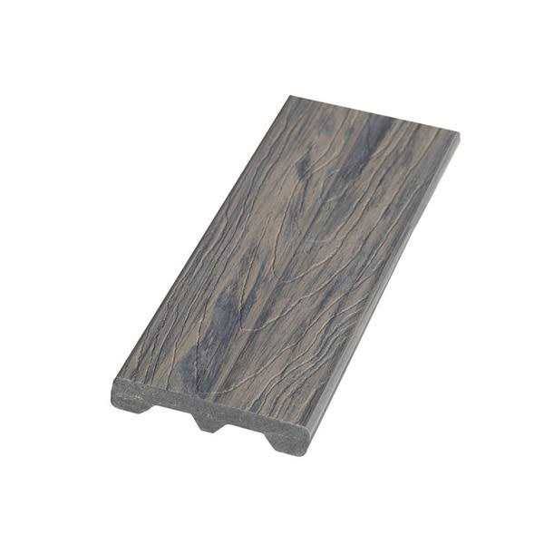 Tropics 8.1-ft Tidal Gray Solid Edge Composite Deck Board | 430375-08