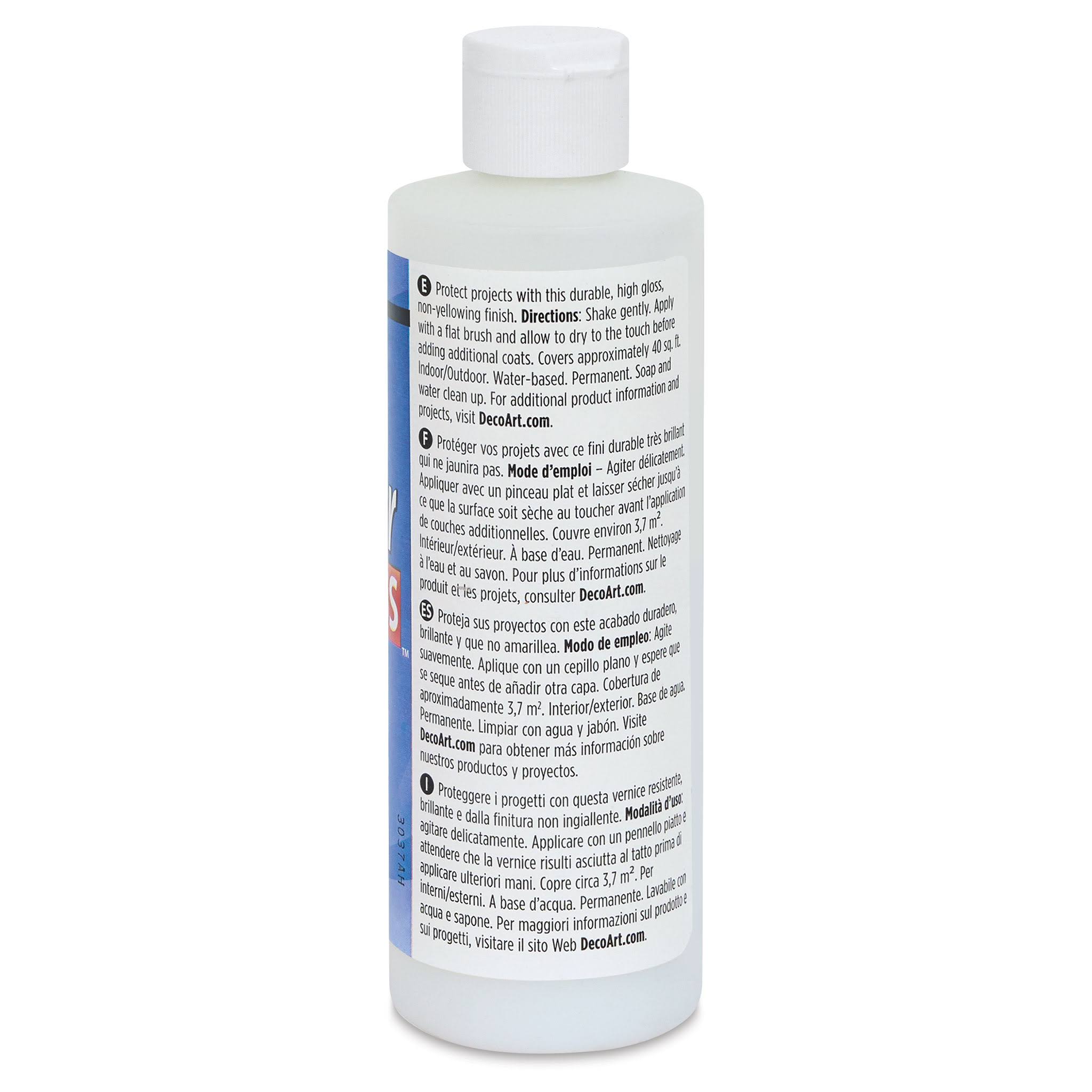 8 oz. High-Gloss DuraClear Varnish