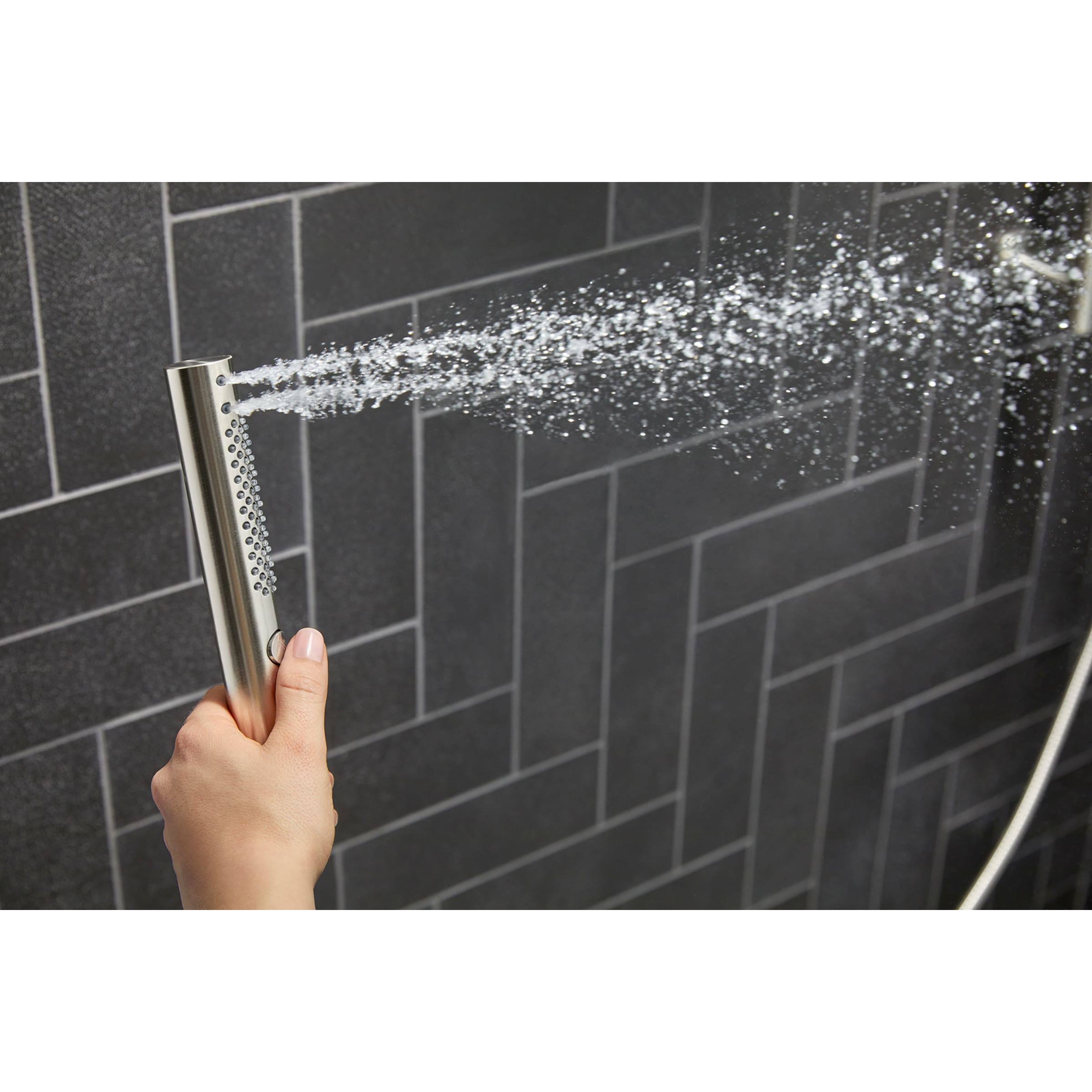 Kohler K-21335-G-2MB Vibrant Brushed Moderne Brass Shift+ Round 1.75 GPM Multifunction Handshower