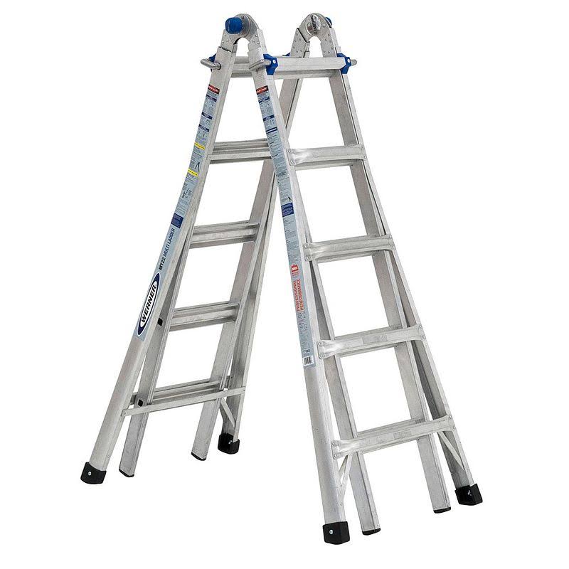 Werner MT-22 22 ft. Aluminum Telescoping Multi Ladder