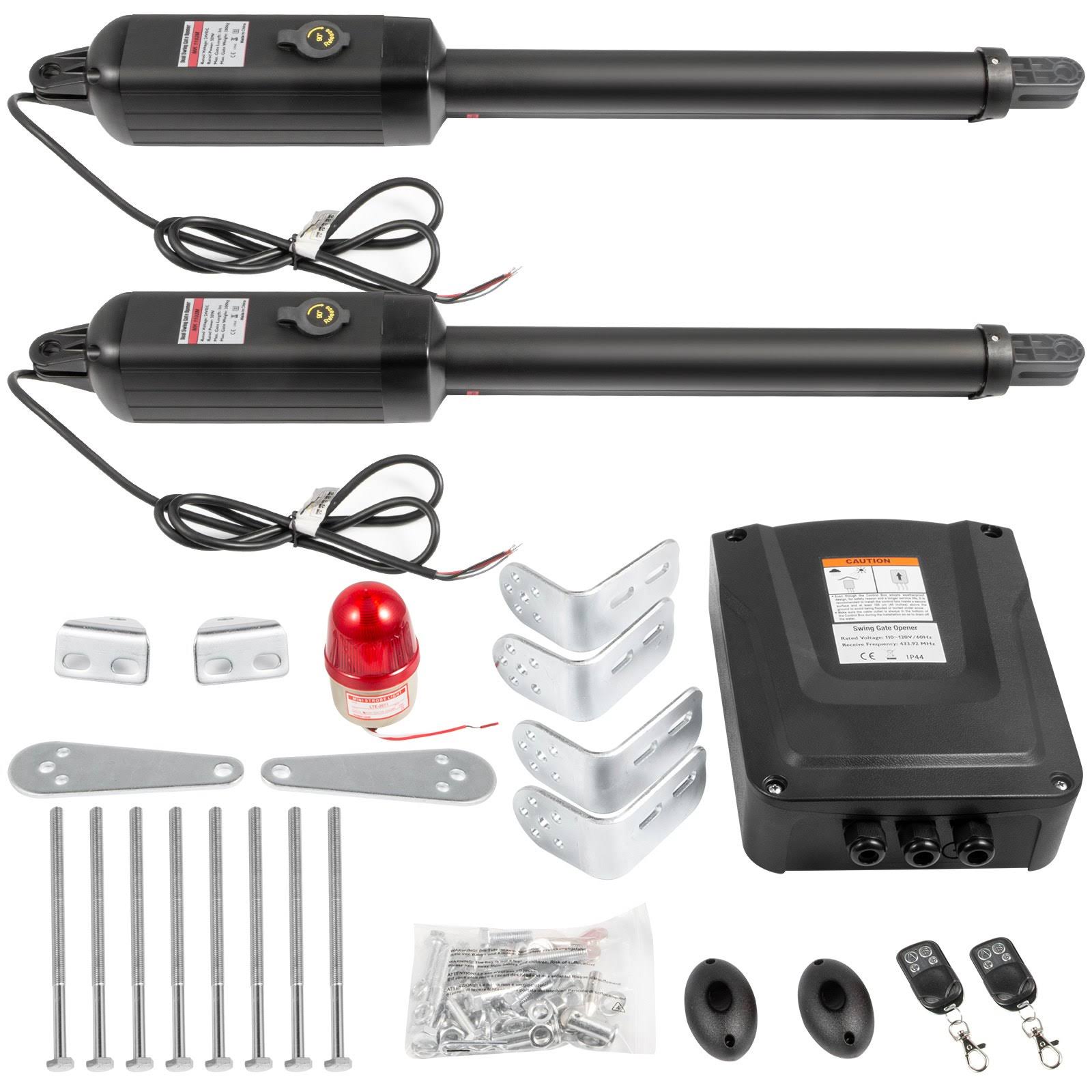 VEVOR Dual Swing Gate Opener Automatic Gate Opener Heavy Duty 660lbs & 18ft Long LBKMJ660B2G110201V1