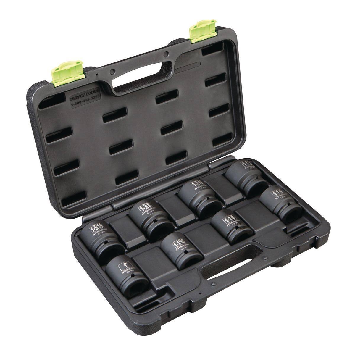 Pittsburgh 3/4 in. Drive SAE Impact Socket Set 8 Pc. 67960