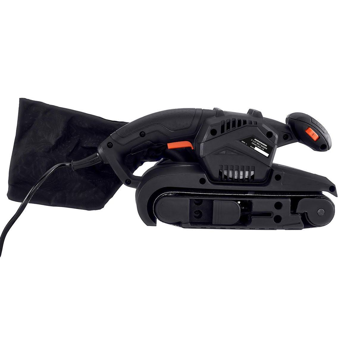 Warrior 7 Amp 3 in. x 21 in. Variable Speed Belt Sander 56916