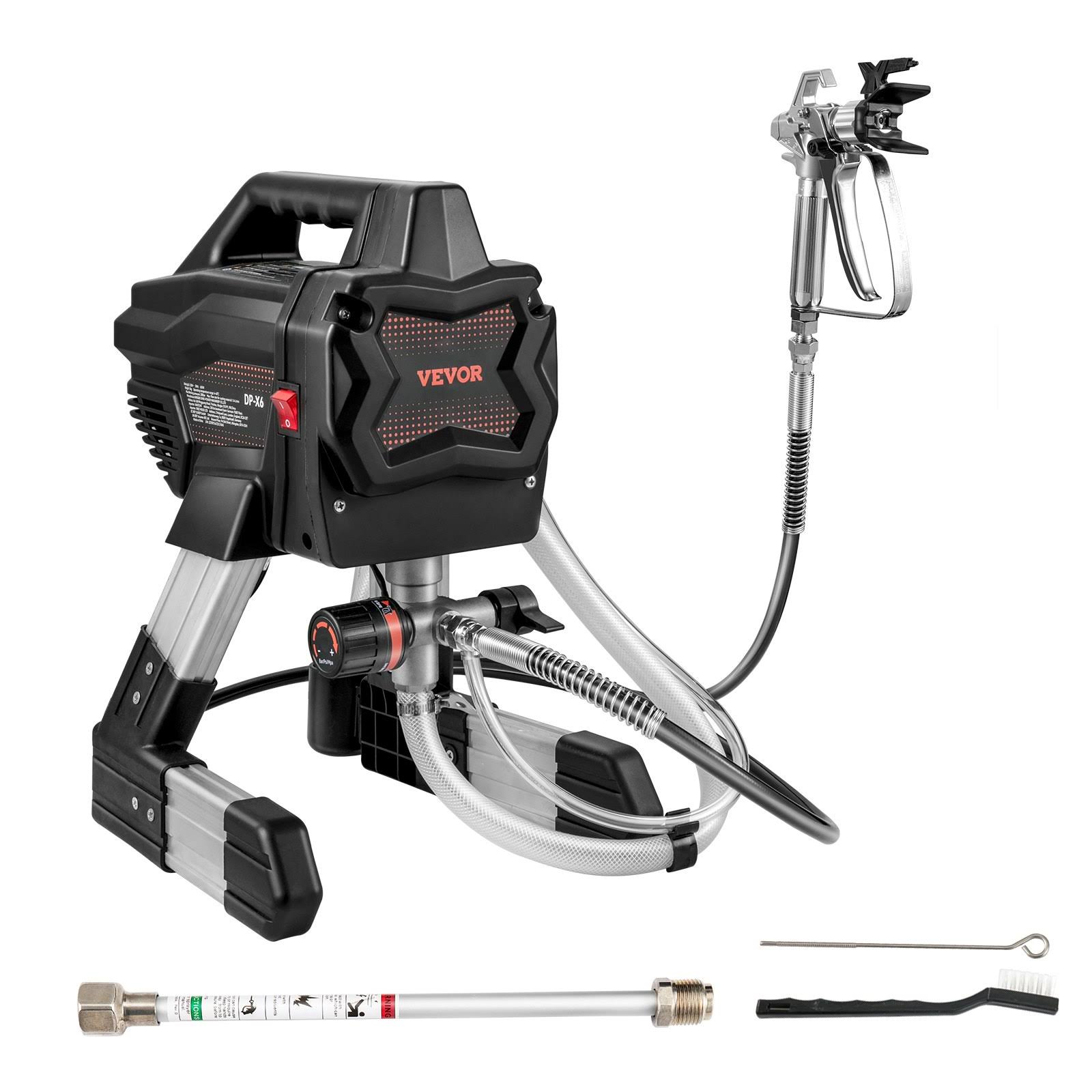 VEVOR Stand Airless Paint Sprayer- 7/8HP 650W High Efficiency Electric Machine, 2900psi, Extension Rod