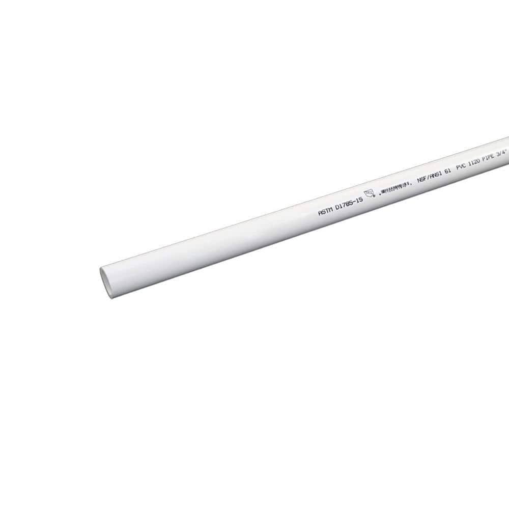 IPEX 1/2 in. x 24 in. Rigid PVC Schedule 40 Pipe, White 22015