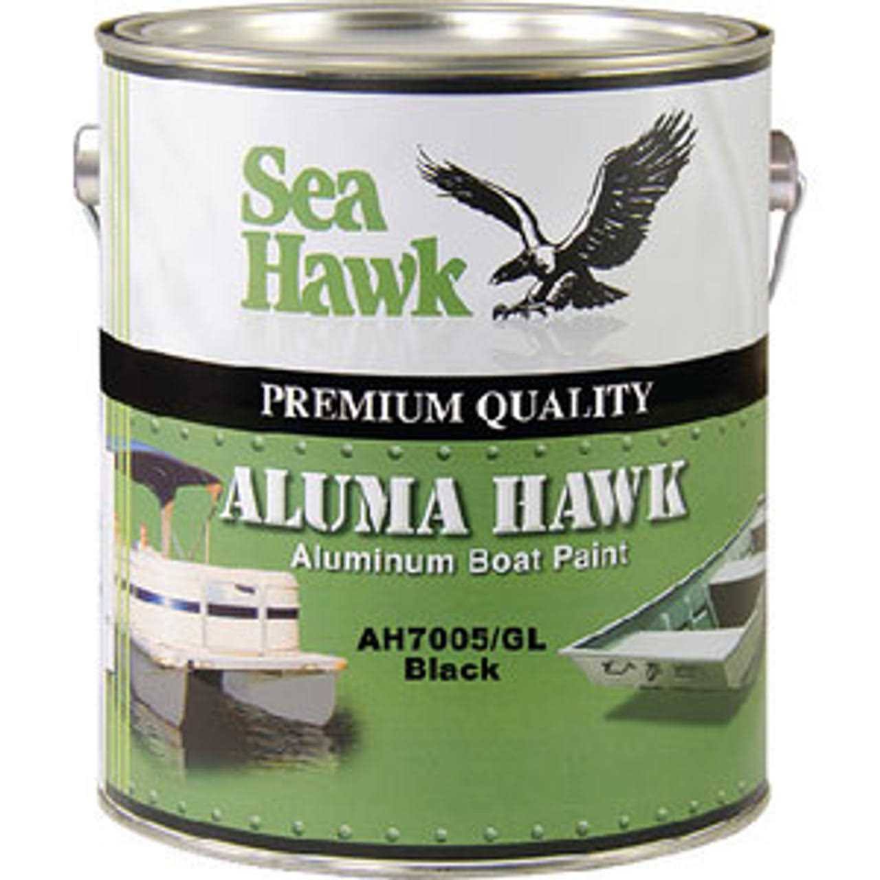 Seahawk Aluma Hawk Jon Boat Green qt