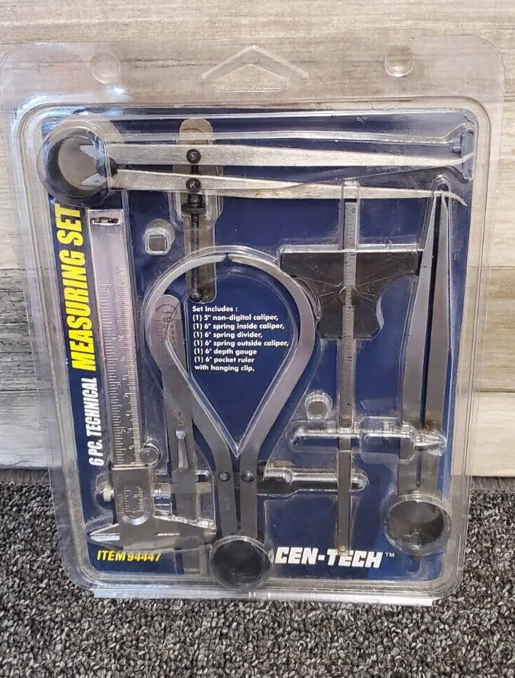 Pittsburgh Technical Measuring Set, 6 Piece