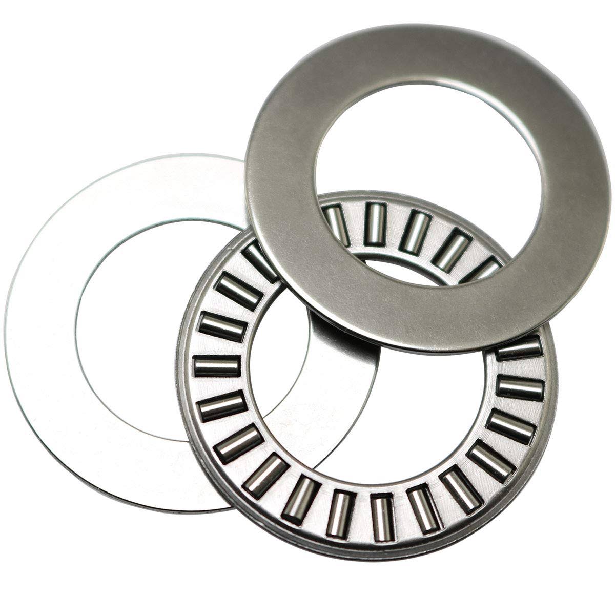 MEETOOT 6 Sets Thrust Needle Roller Bearings NTA1220+2TRA Thrust Needle Roller Bearing with Two Washers 3/4