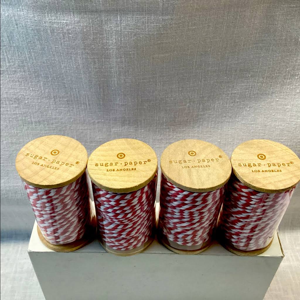 Baker's Twine 45ft Red/White- Sugar Paper + Target