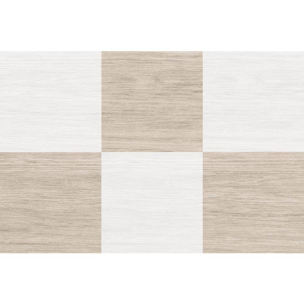 FloorPops 3 Mil 12 in. W x 12 in. L Kingsley Brown Natural Water Resistant Peel and Stick Vinyl Floor Tiles (20-Tile, 20 Sq. ft.)