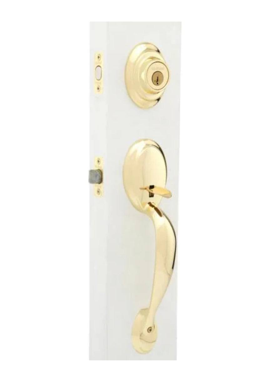 Kwikset Handleset Dakota Brass