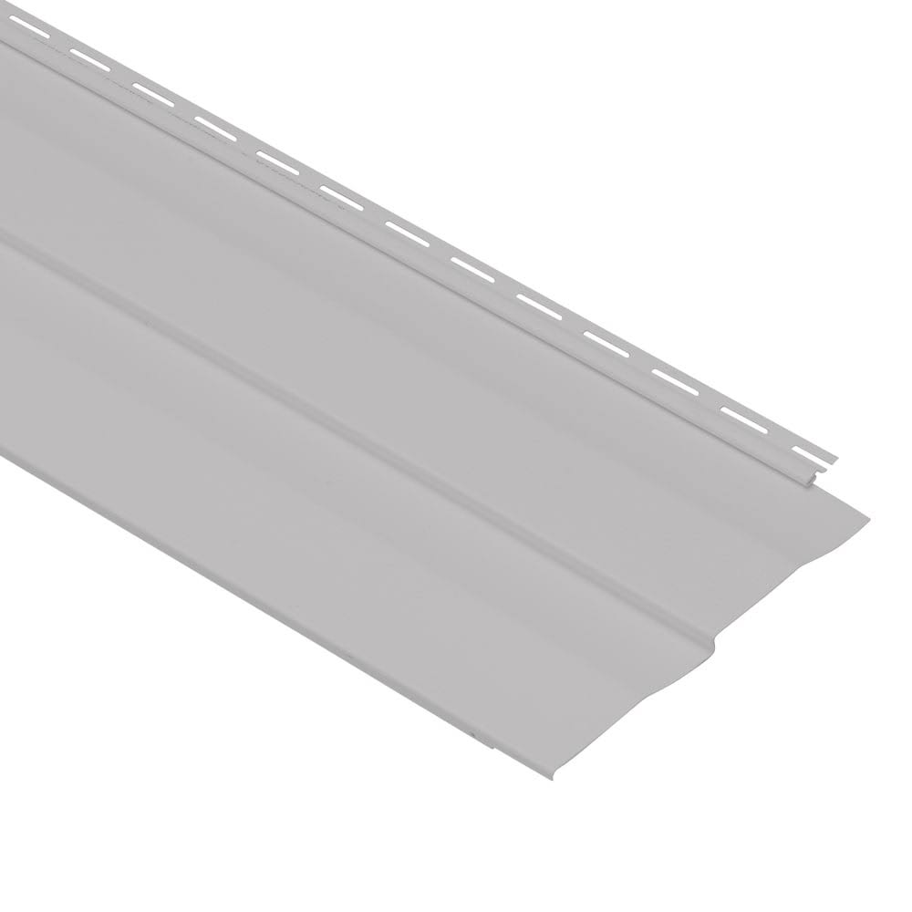 Georgia-Pacific Vision Pro Double 5-in Shake Flint Vinyl Siding Panel 10-in x 144-in in Gray | 639289