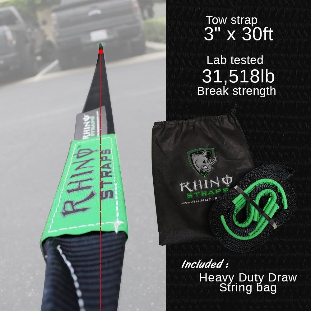 Rhino USA Recovery Tow Strap 3