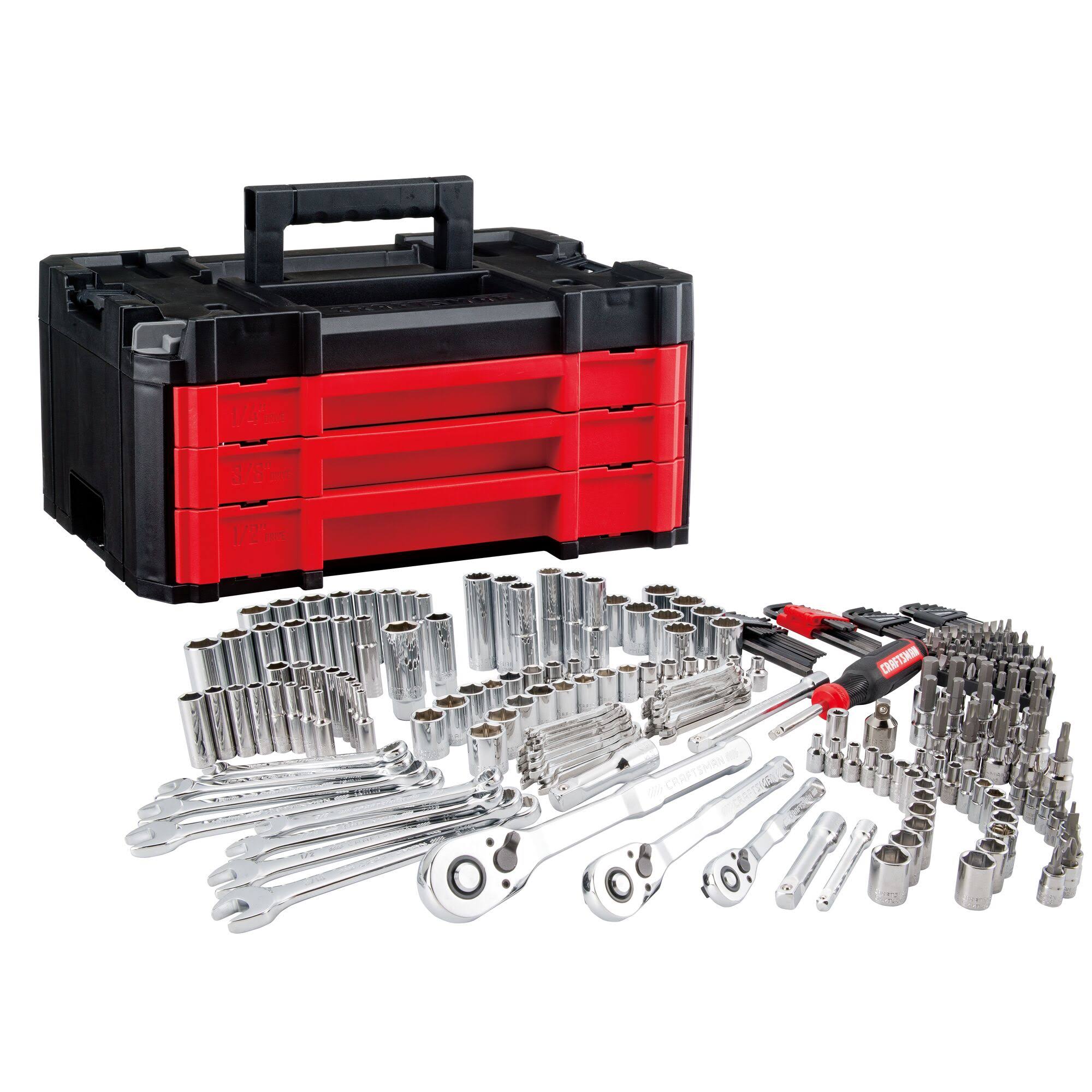 Craftsman VERSASTACK Mechanics Tool Set- 1 Each