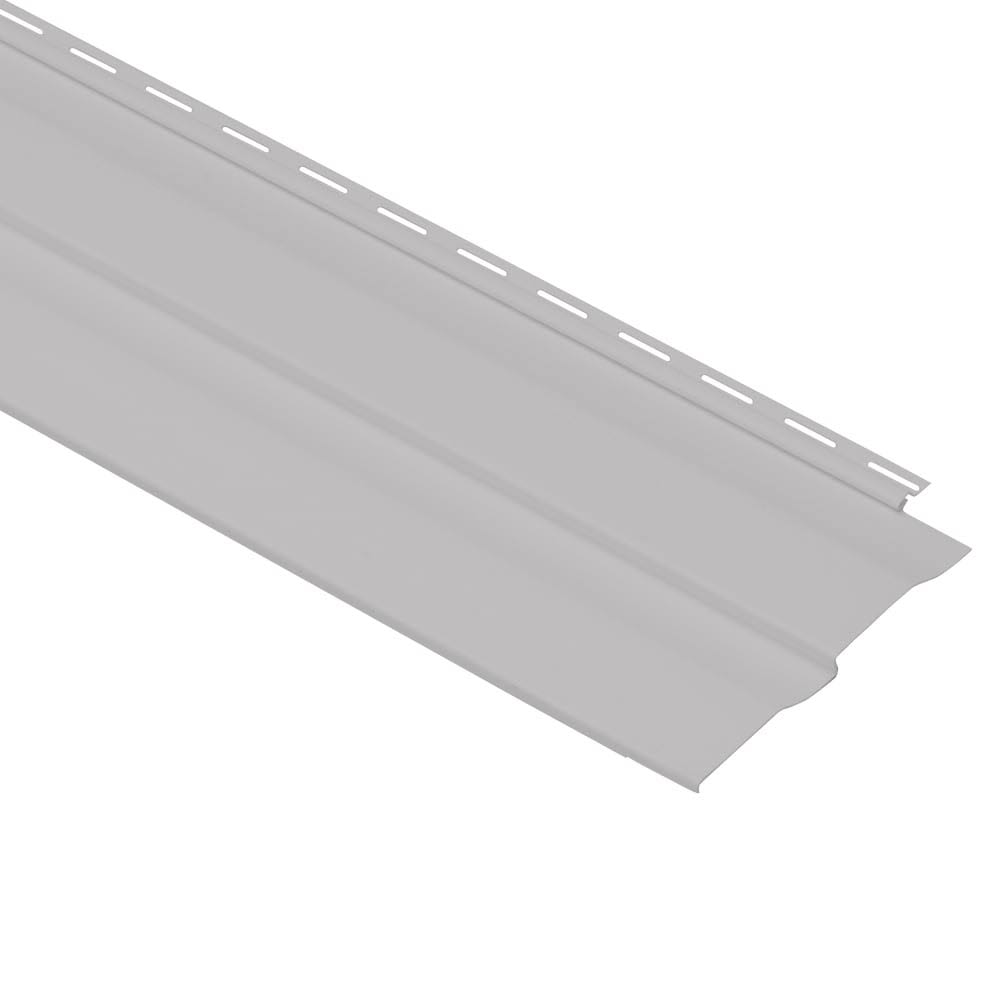 Lowe's Vision Pro Double 4-in Dutch Lap Flint Vinyl Siding Panel 8-in x 150-in in Gray | 634963