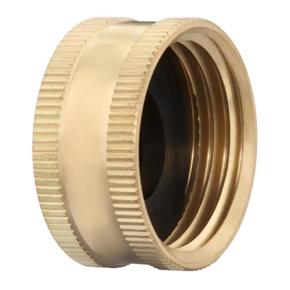 Everbilt 3/4 in. FHT Brass Cap Fitting