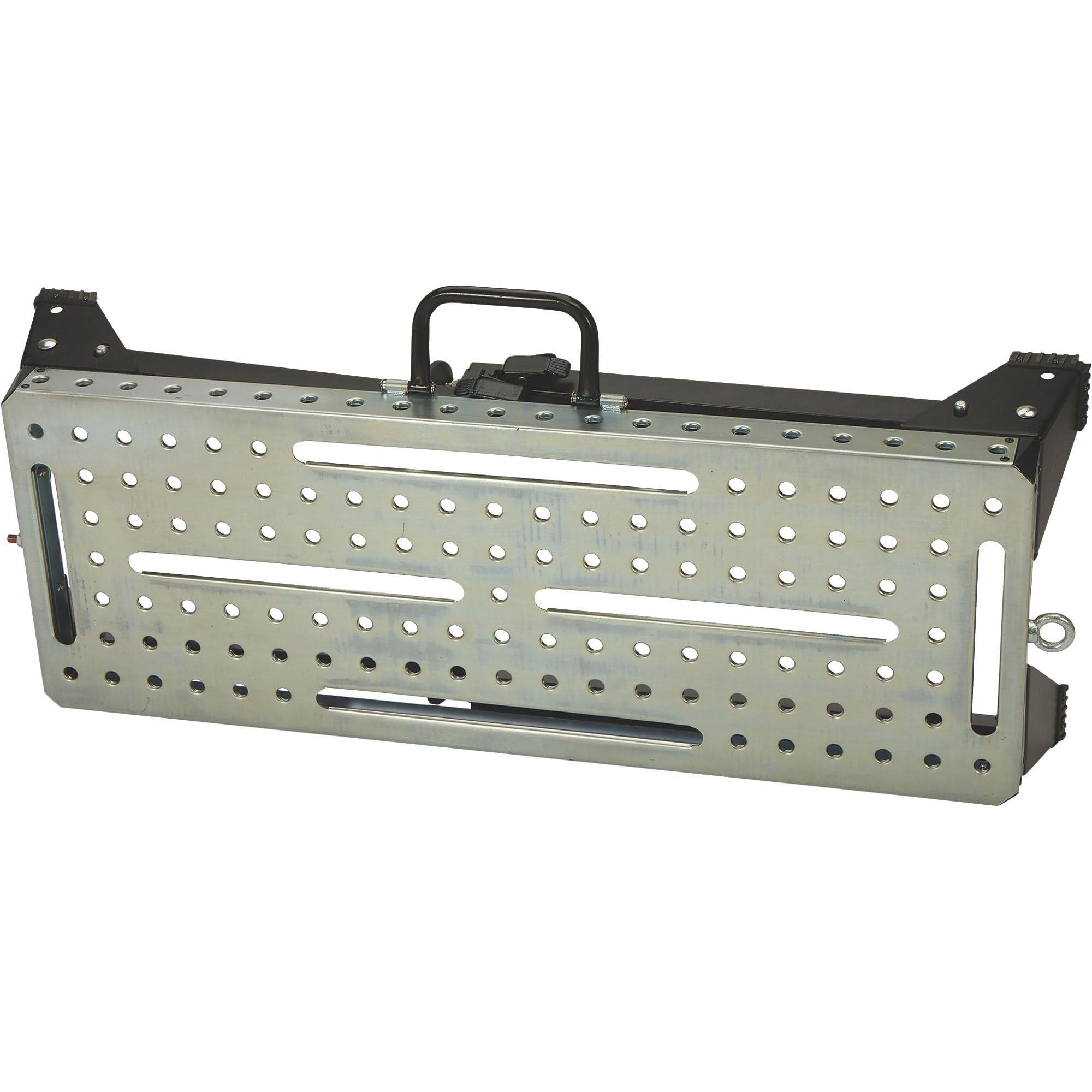 Klutch 1000-lb Cap Height-Adjustable Steel Welding Table- 46inLx18inWx28.5a���36inH