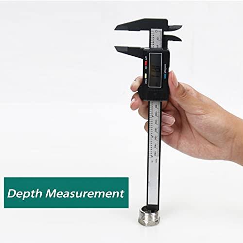 Digital Calipers,electronic Digital Calipers,yklsxkc LCD Screen Displays 0-6caliper Measuring Tool,inch and Millimeter Conversion, Suitable for