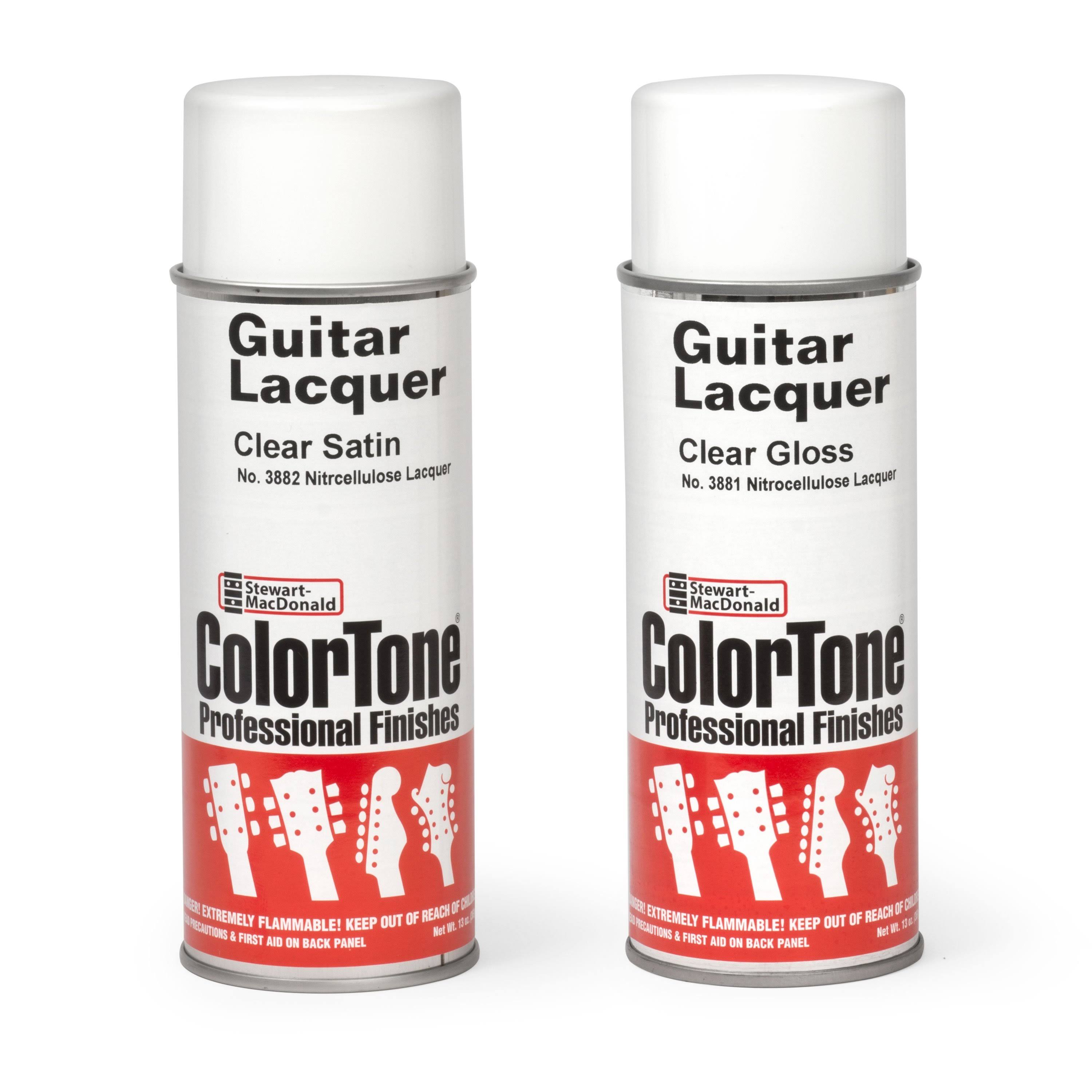 Colortone Aerosol Guitar Lacquer, Clear Gloss
