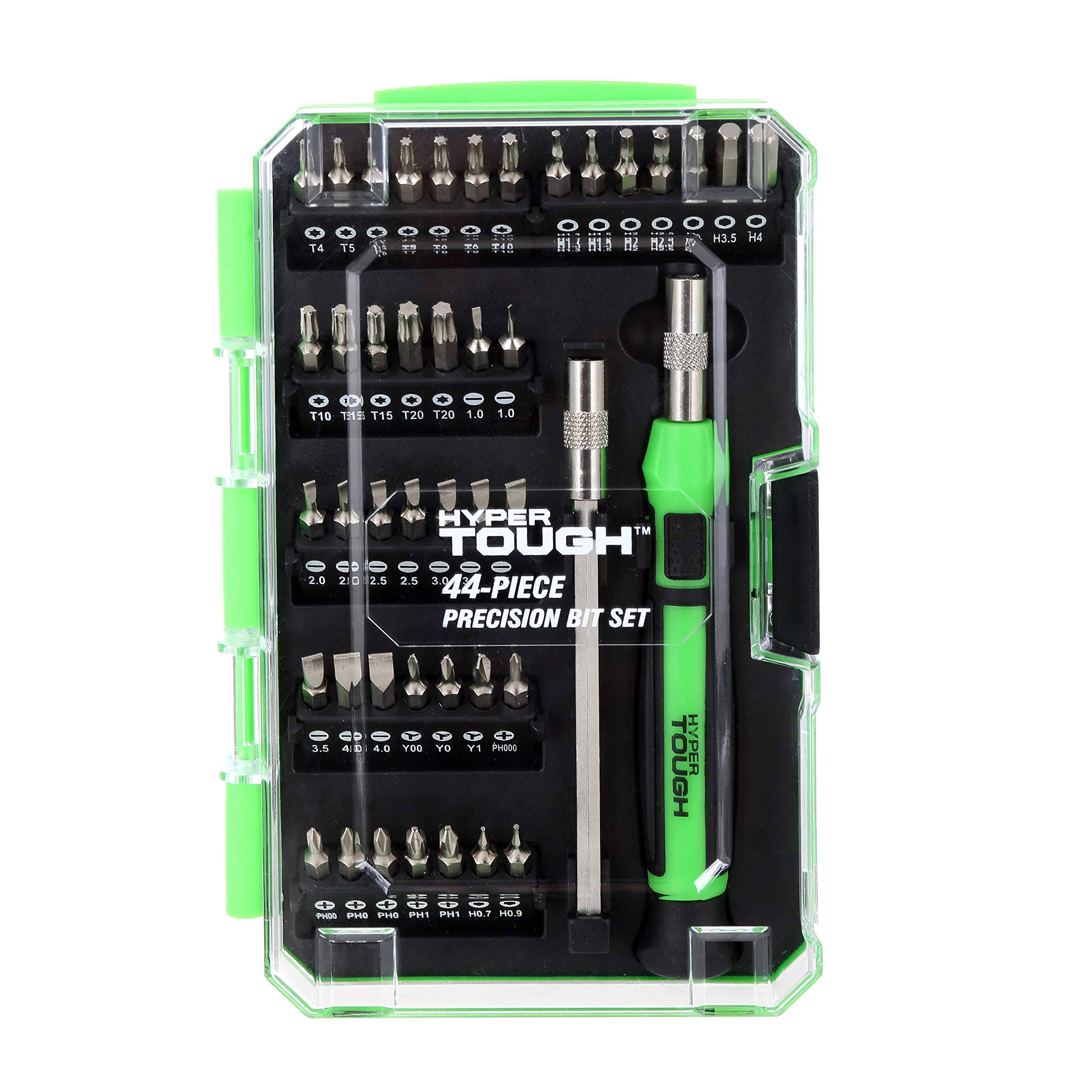 Hyper Tough 44 Piece Precision Screwdriver Bits Set TS99913A