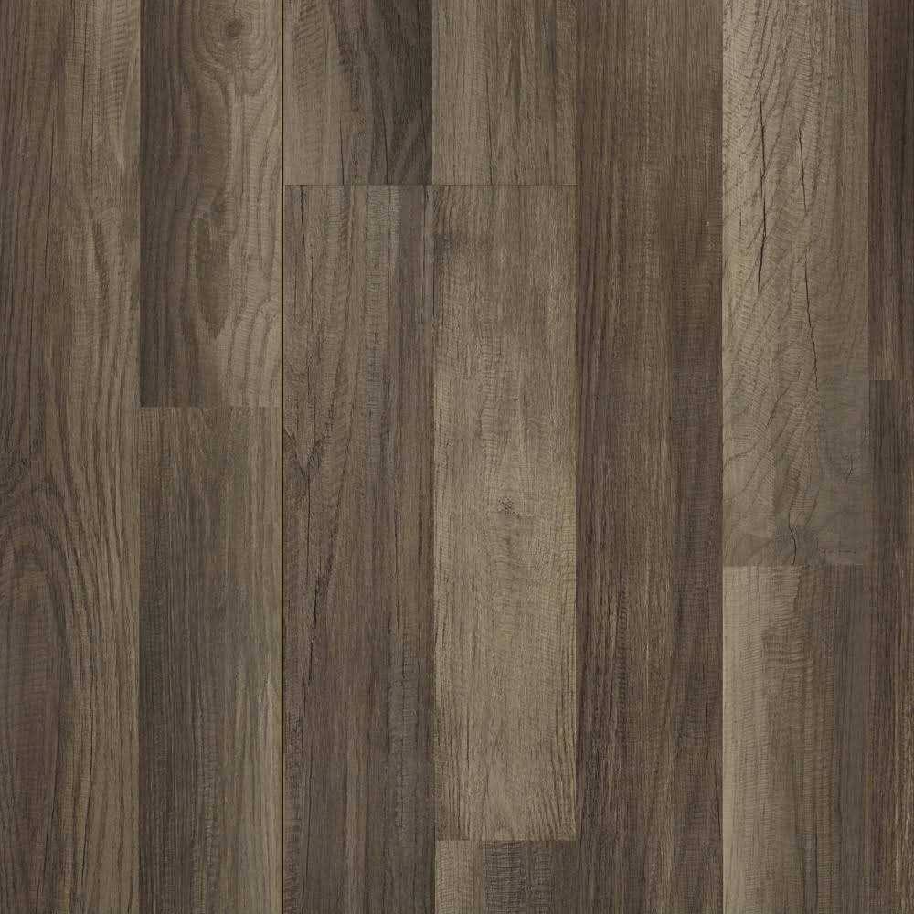 Style Selections Aged Gray Oak 8-mm T x 7-in W x 50-in L Wood Plank Laminate Flooring | L301