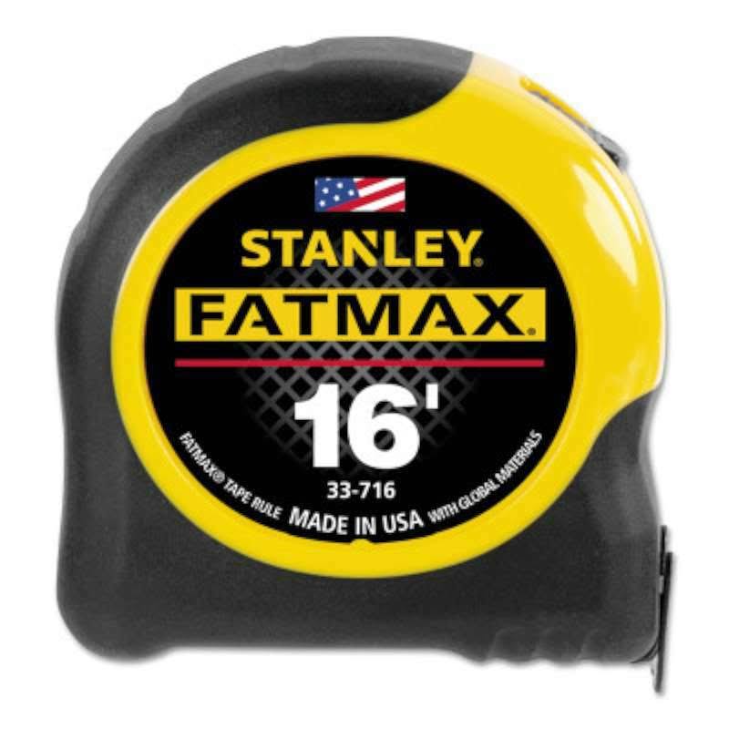 Stanley Fatmax Steel Measuring Tape, 25'
