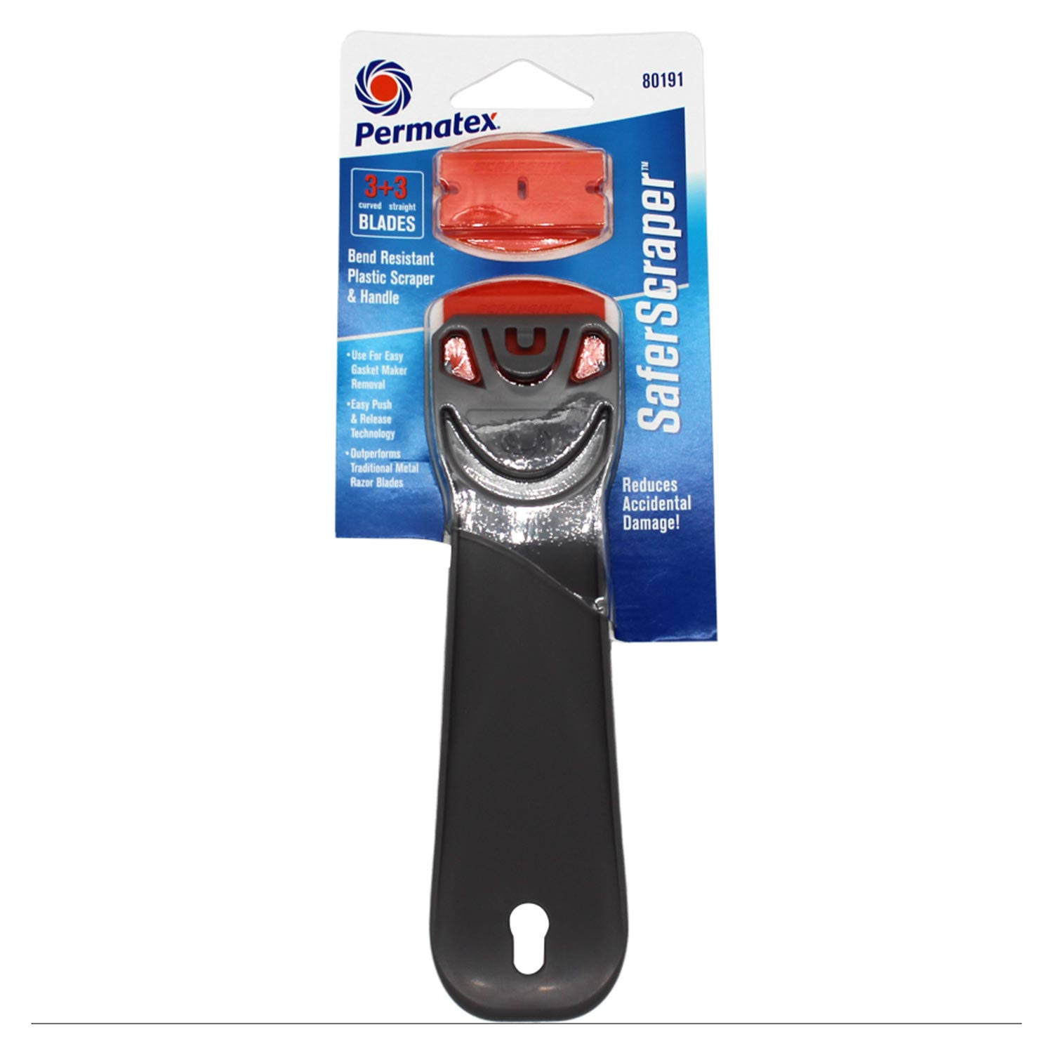 Permatex Safety Scraper with 6 Blades at AutoZone 80191