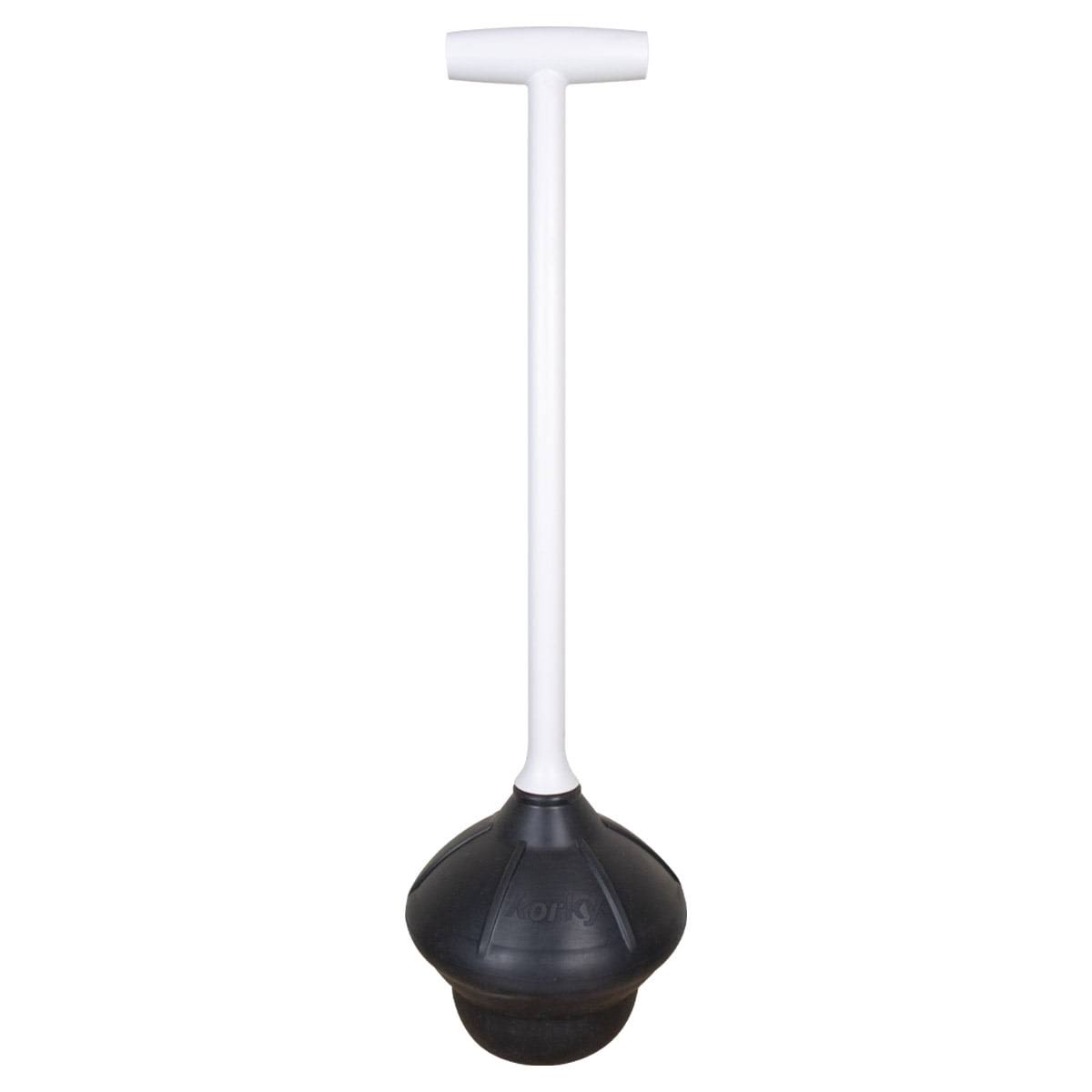 Korky Toilet Plunger 19.75 in. Height by 6 in. Length (92-4)